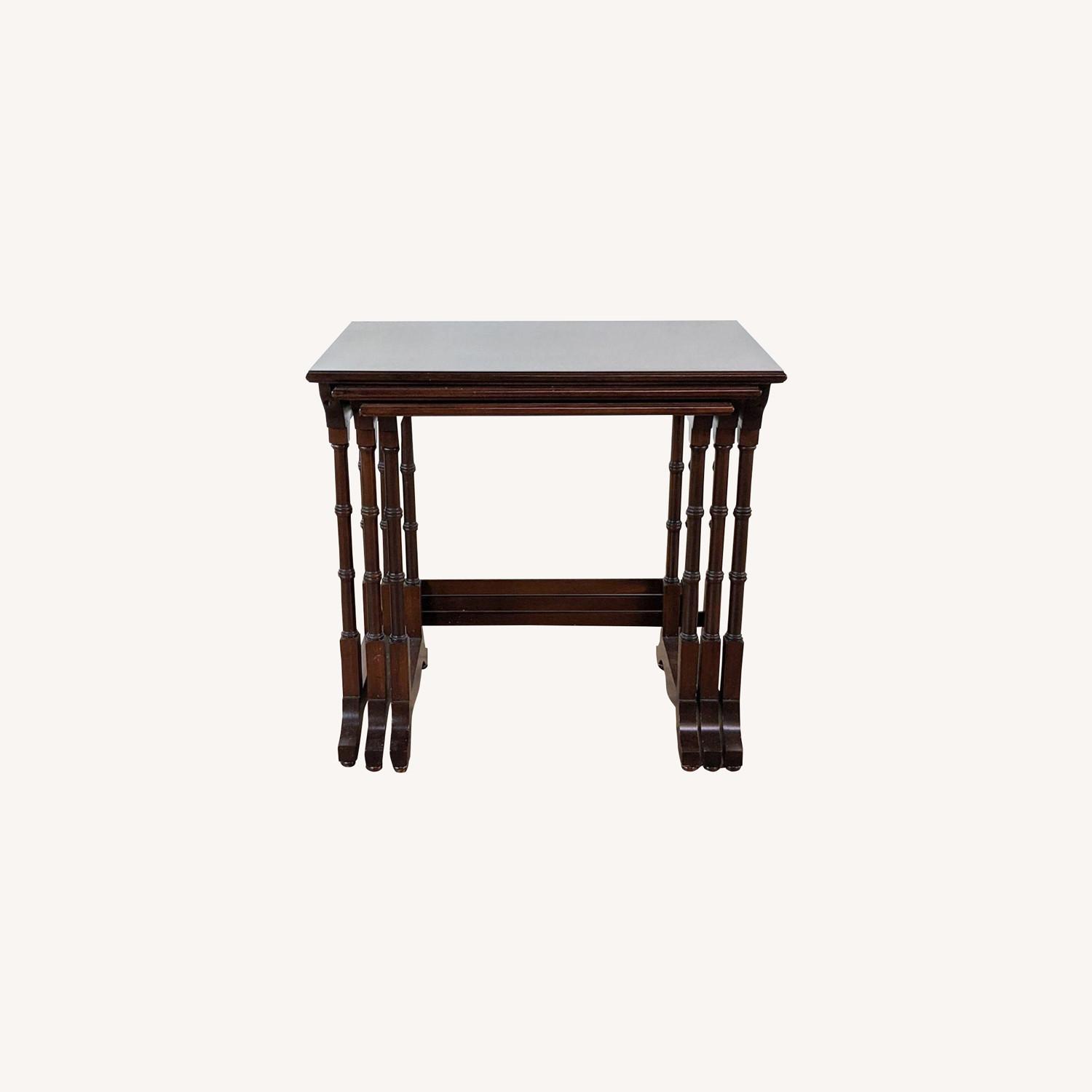 Ethan Allen Georgian Court Nesting Tables - image-0