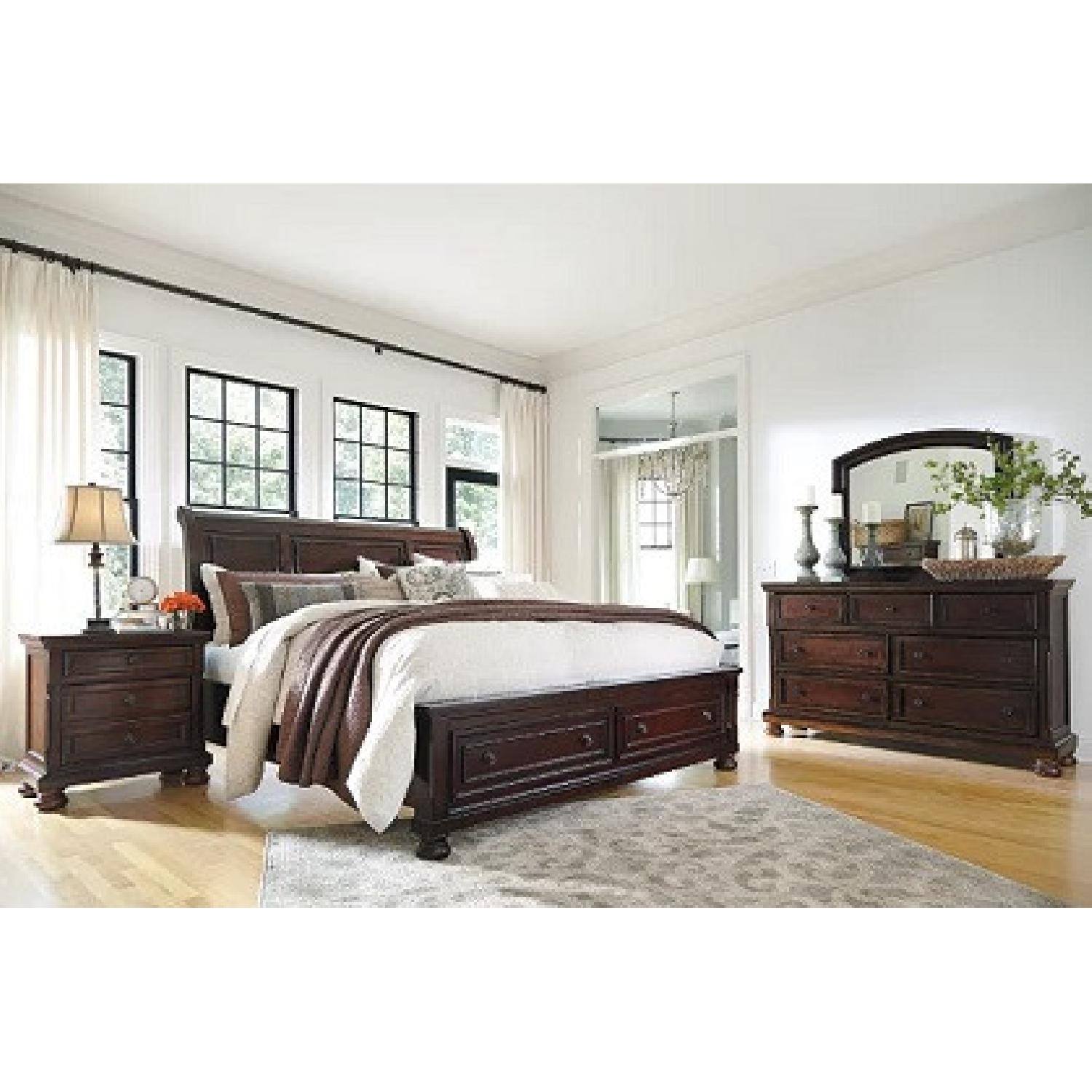 Ashley Furniture Porter King Sleigh Bed Frame - image-7