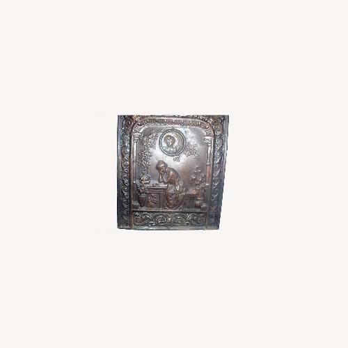 Used Vintage Summer Fireplace Cover for sale on AptDeco
