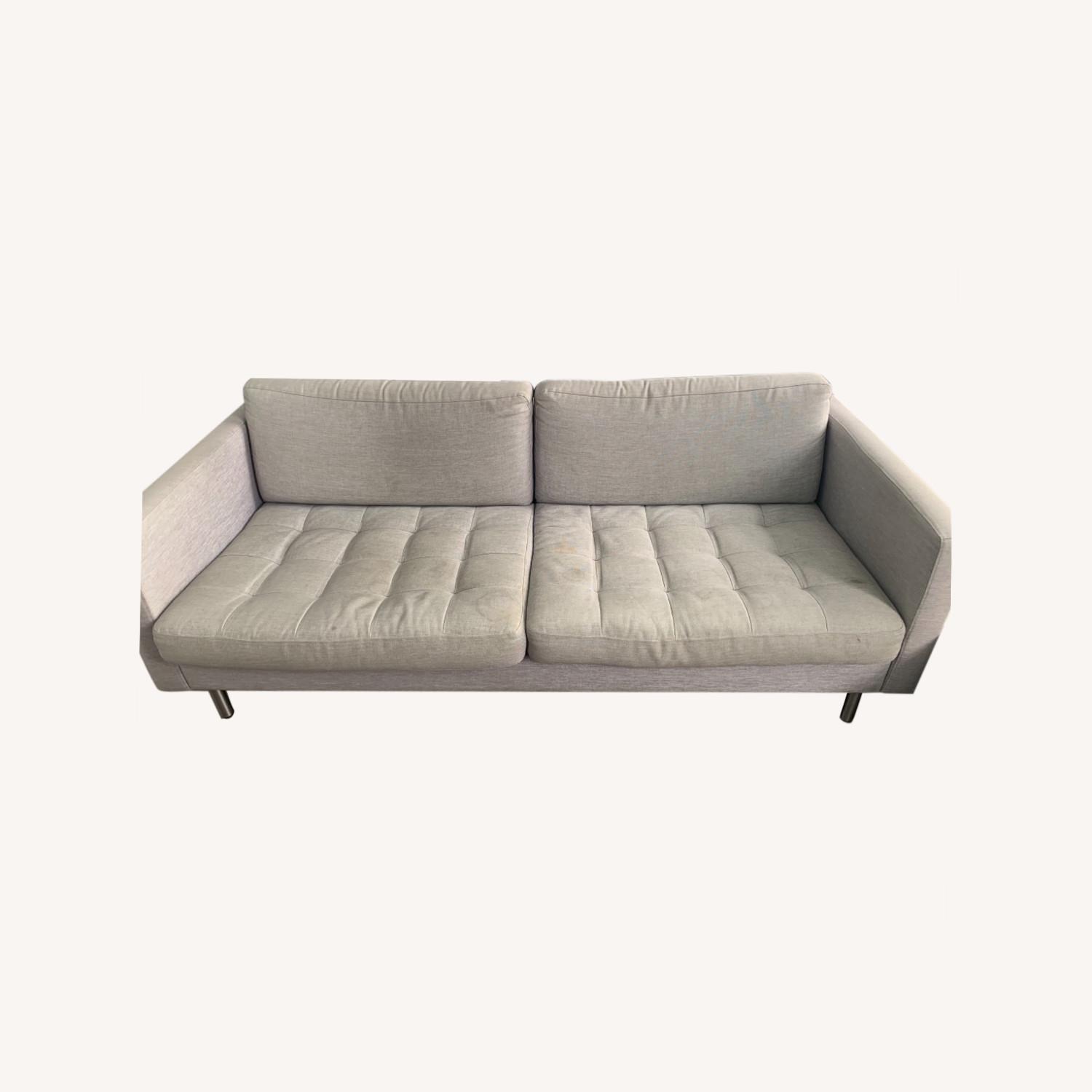 BoConcept Light Gray Osaka 2.5 Seater Sofa - AptDeco