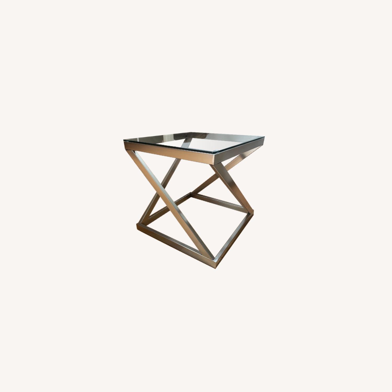 Modern Asymmetrical Side Tables - image-0