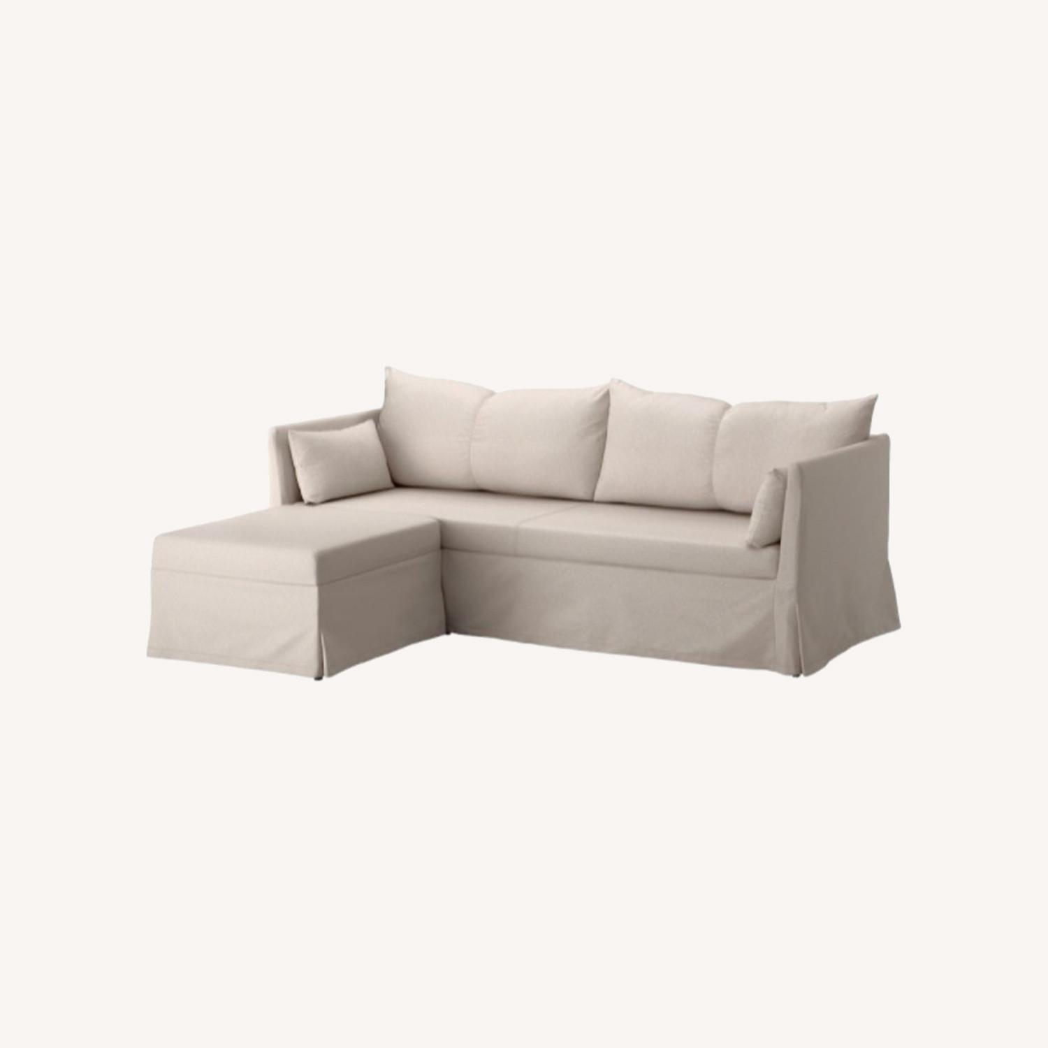 IKEA SANDBACKEN Sectional 3-seat - image-0
