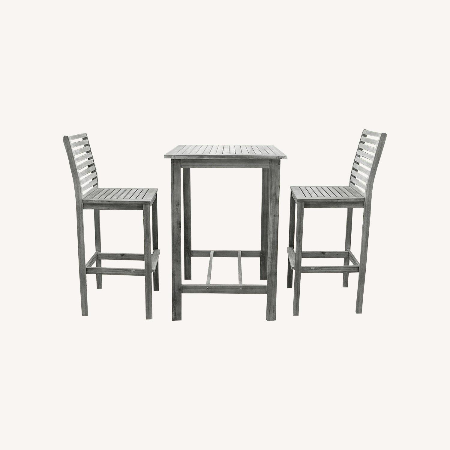 3-piece Outdoor Bar Table Set - image-0