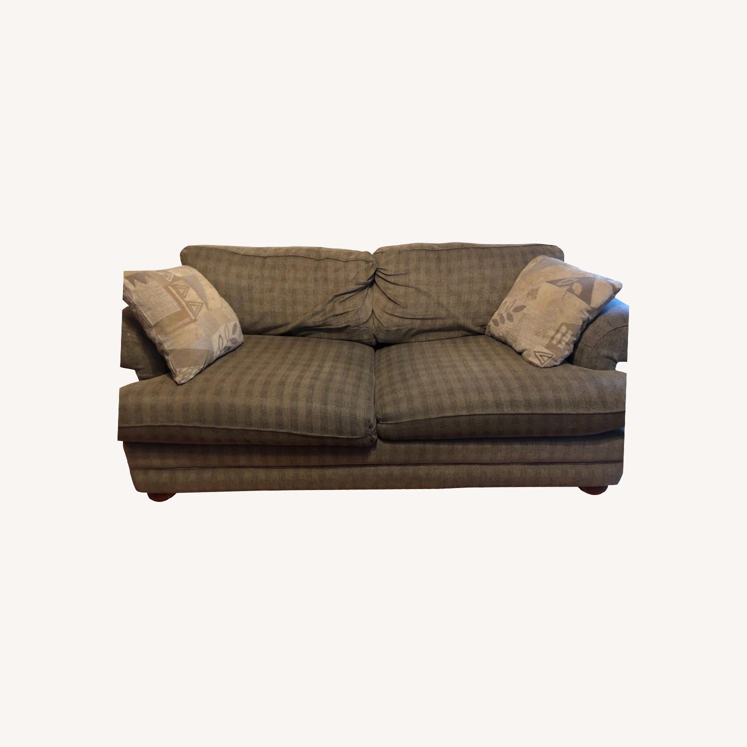 La-Z-Boy Moss Green Sofa - image-0