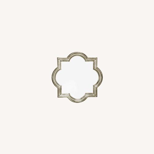 Used Z Gallerie Oversized Quatrefoil Wall Mirror for sale on AptDeco