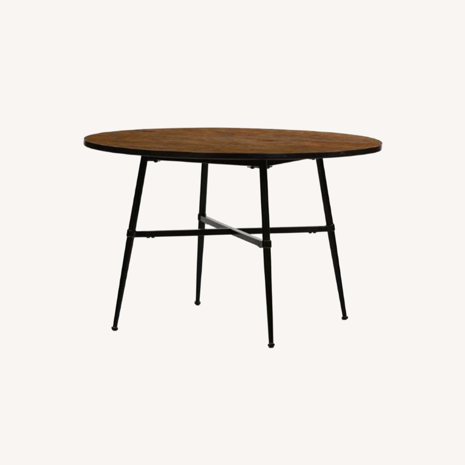 Pottery Barn Juno Reclaimed Wood Round Table AptDeco