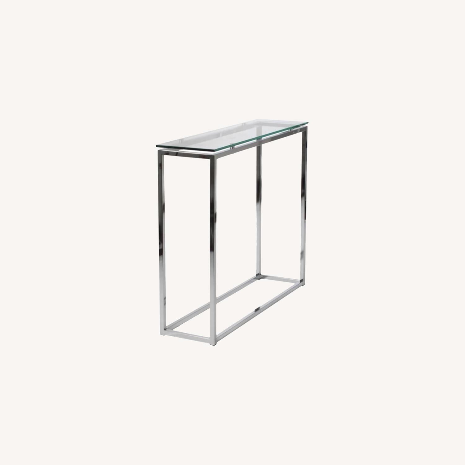 AllModern Glass Console Table - image-0