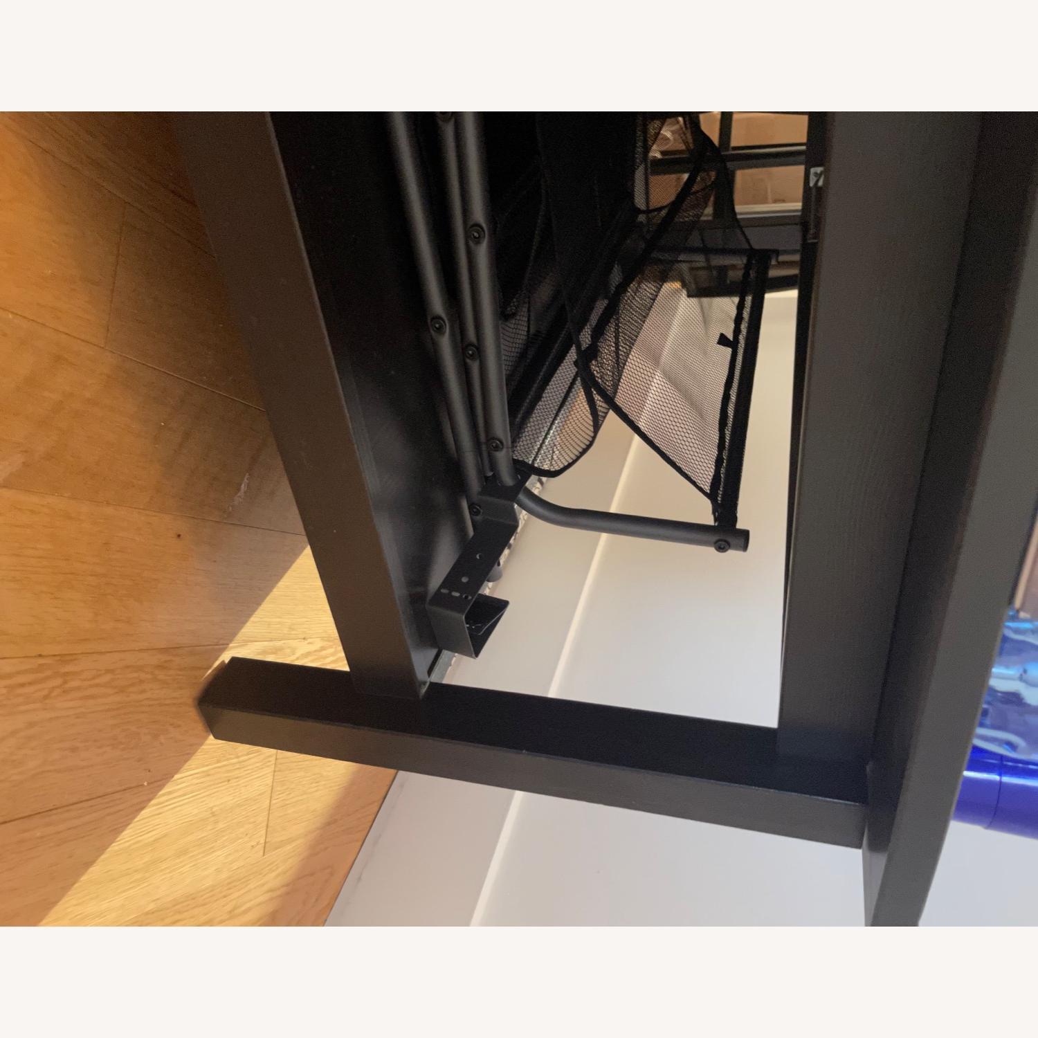 IKEA Espresso Brown Coffee Table with Storage - image-2