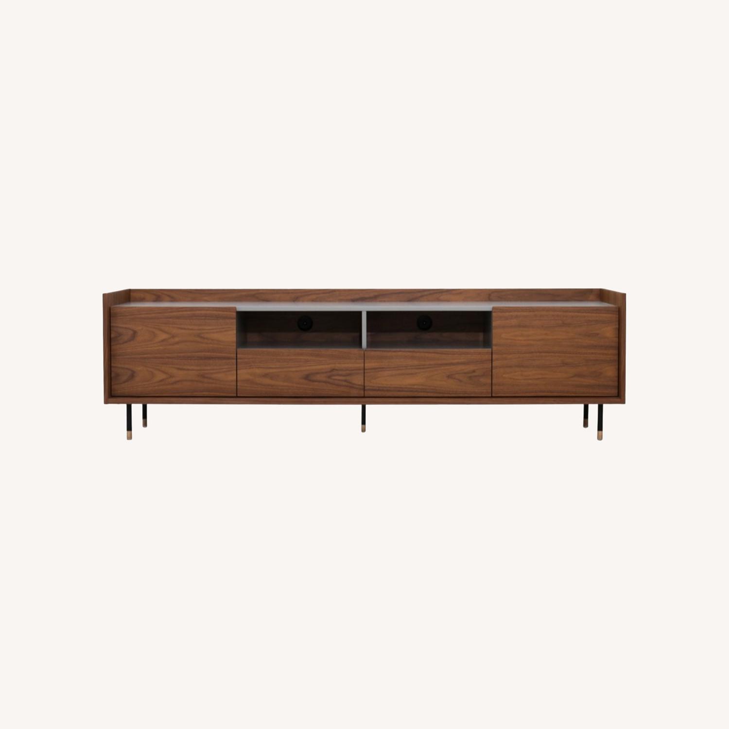 CASTLERY　テレビボード　ブラウン Castlery Zachary TV Stand - AptDeco