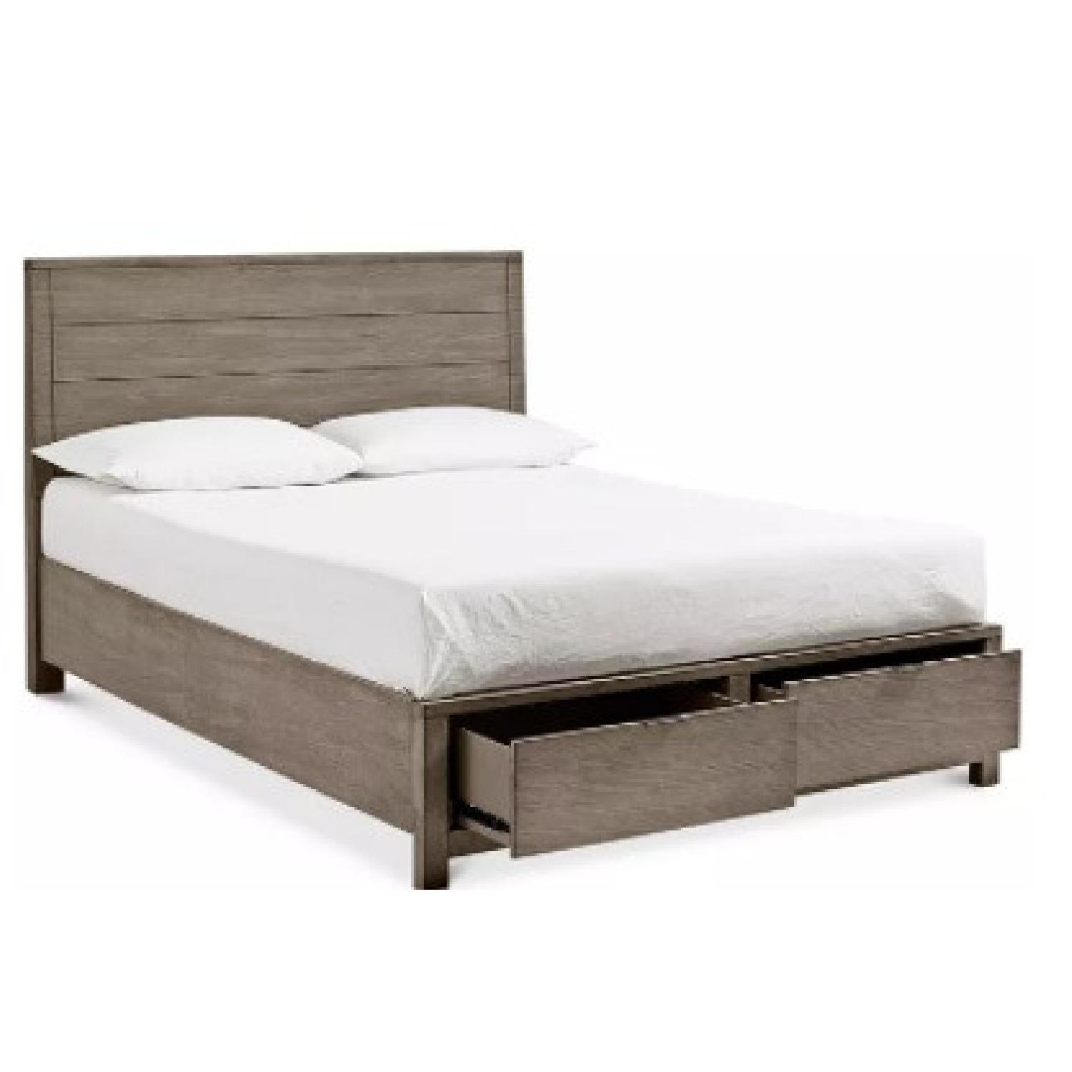 Macy's Tribeca Queen Storage Bed - image-6