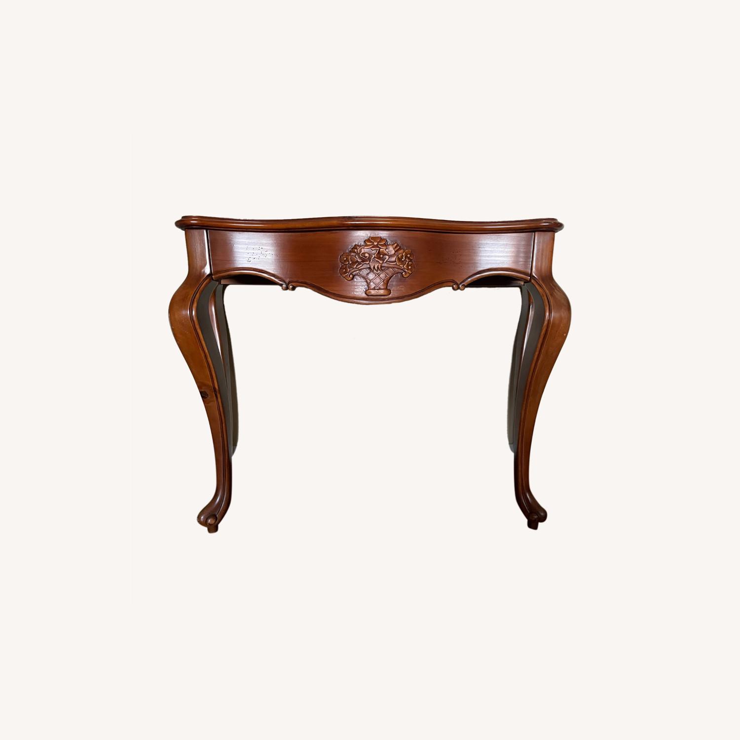 Curved Hall Table - image-0
