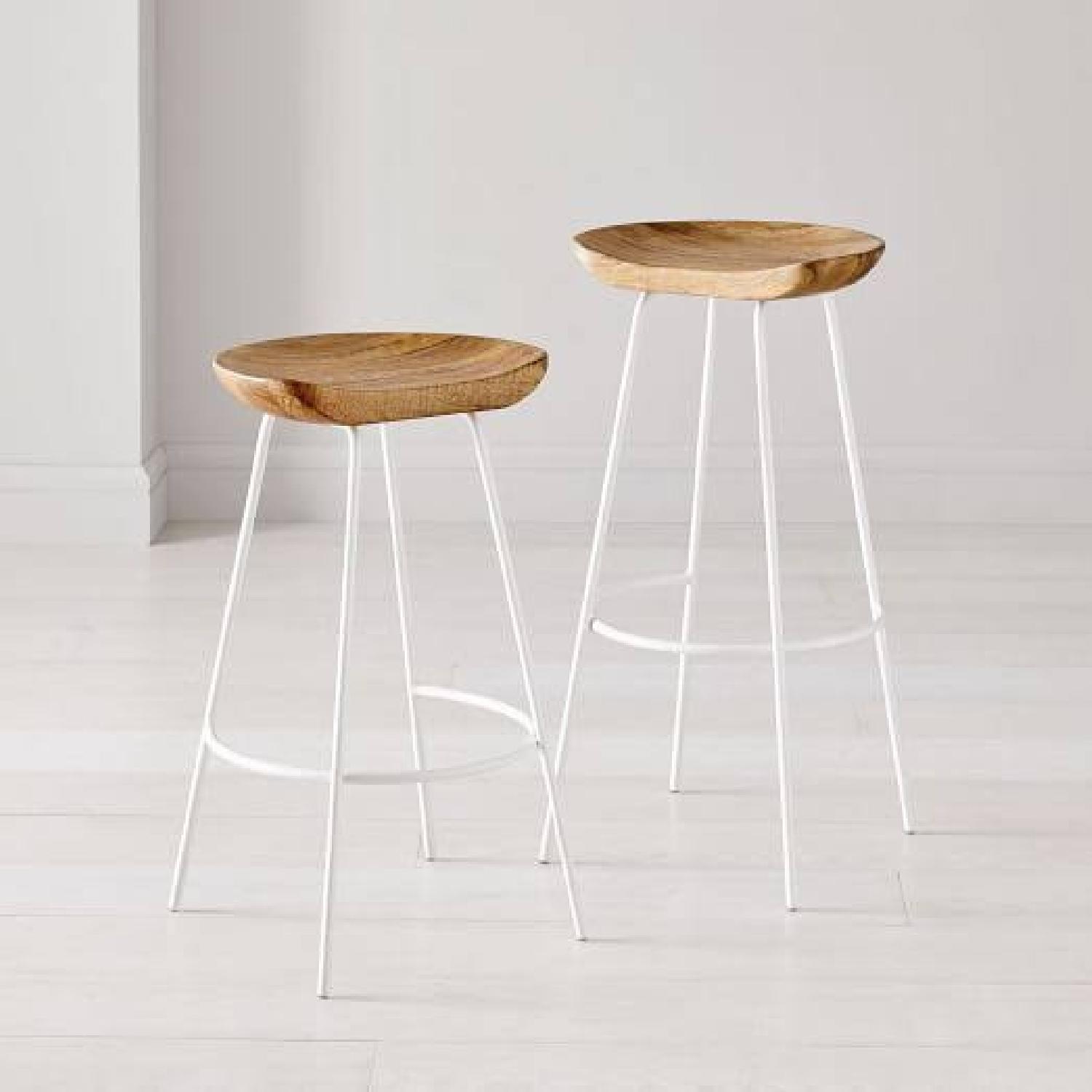 West Elm Alden Kitchen Stools AptDeco