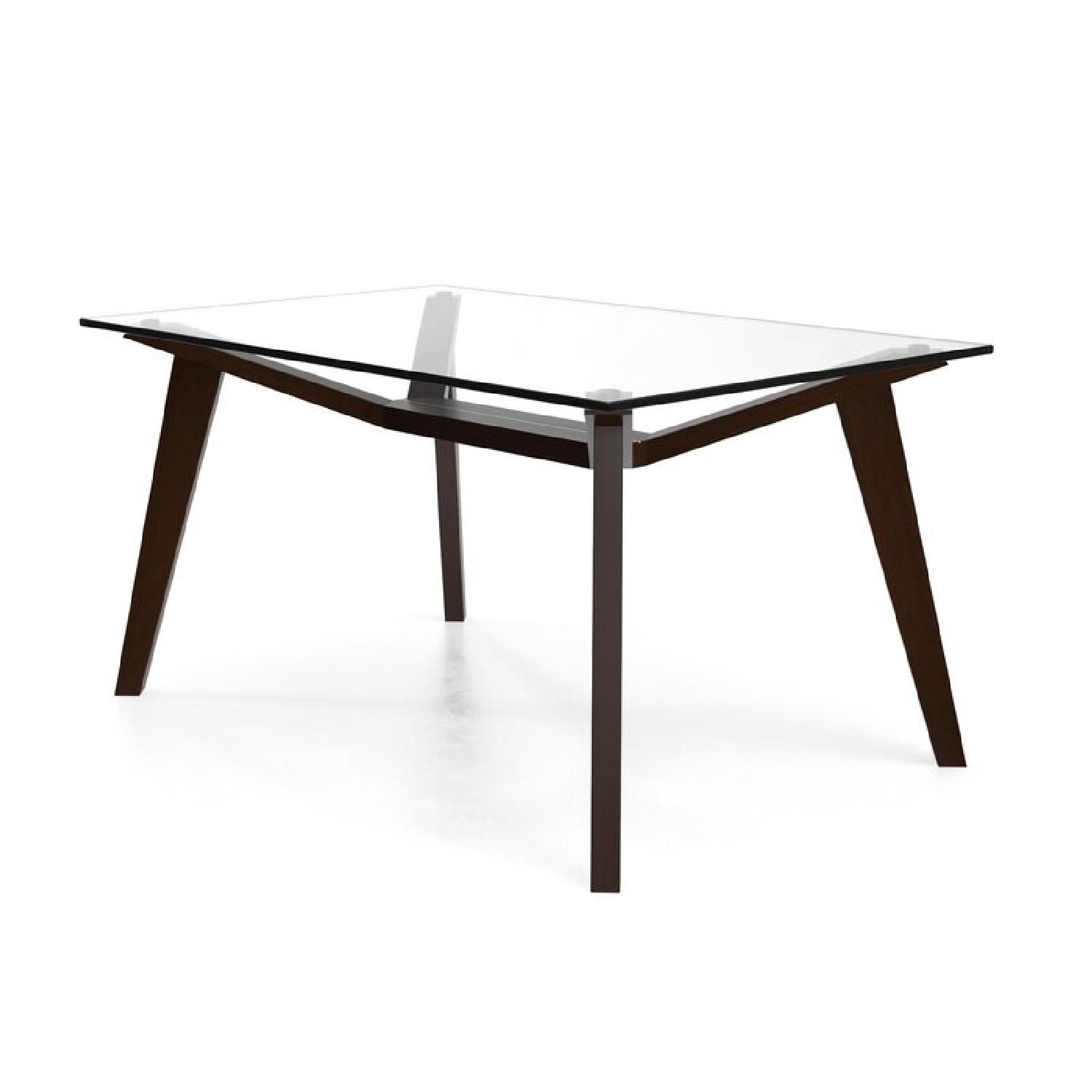 Wayfair Glass Dining Table AptDeco