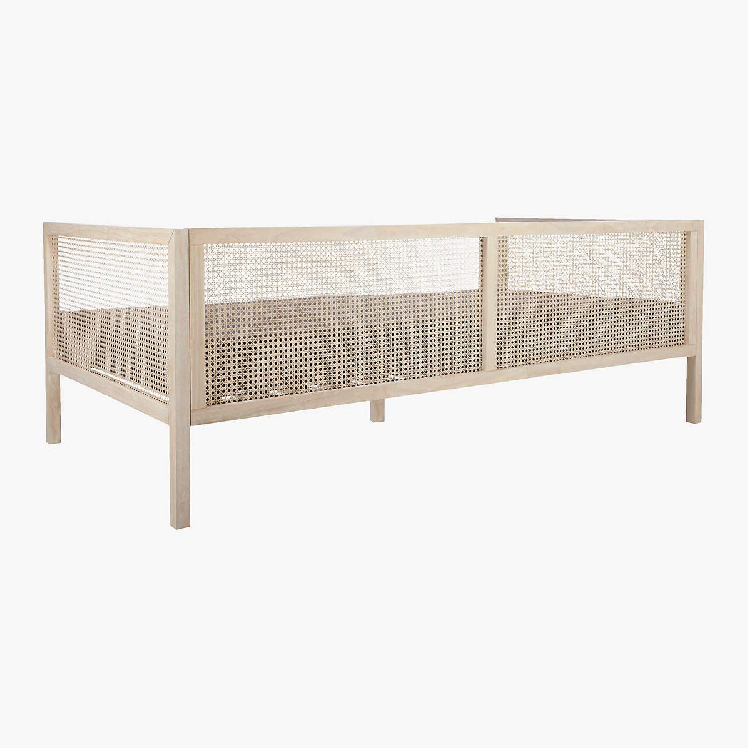 Crate and Barrel Boho Natural Daybed AptDeco