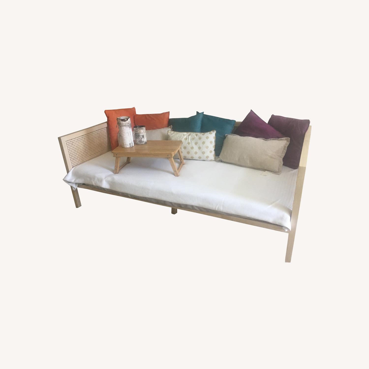 Crate and Barrel Boho Natural Daybed AptDeco