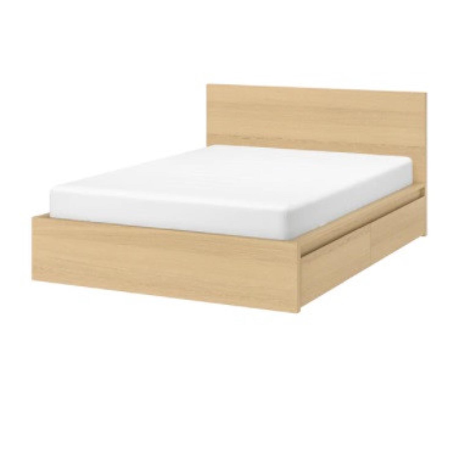 IKEA Malm King Bed Frame with Storage AptDeco