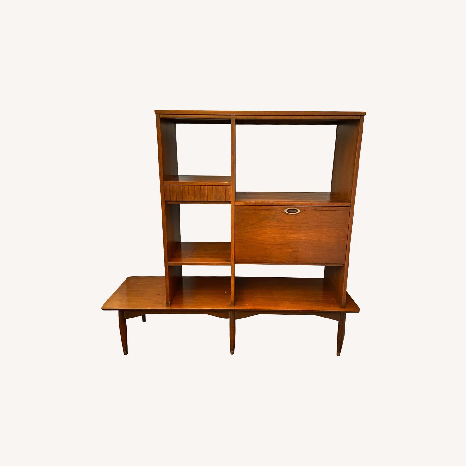 Vintage MidCentury Bookcase AptDeco
