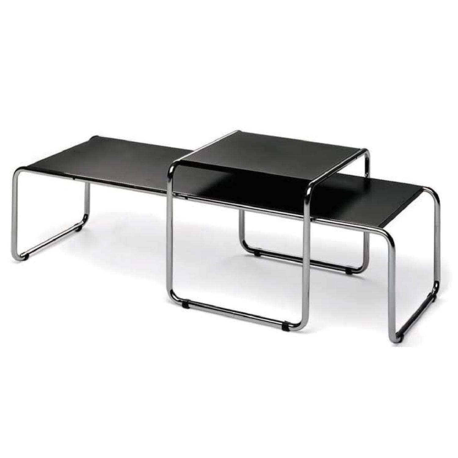 KNOLL Laccio Coffee Table With Nesting Side Table - image-8