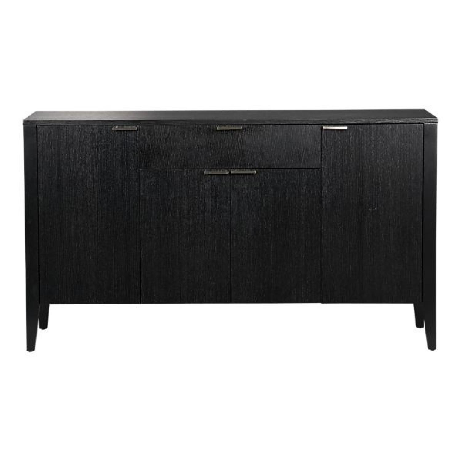 Crate & Barrel Espresso Wood Buffet Sideboard - image-4