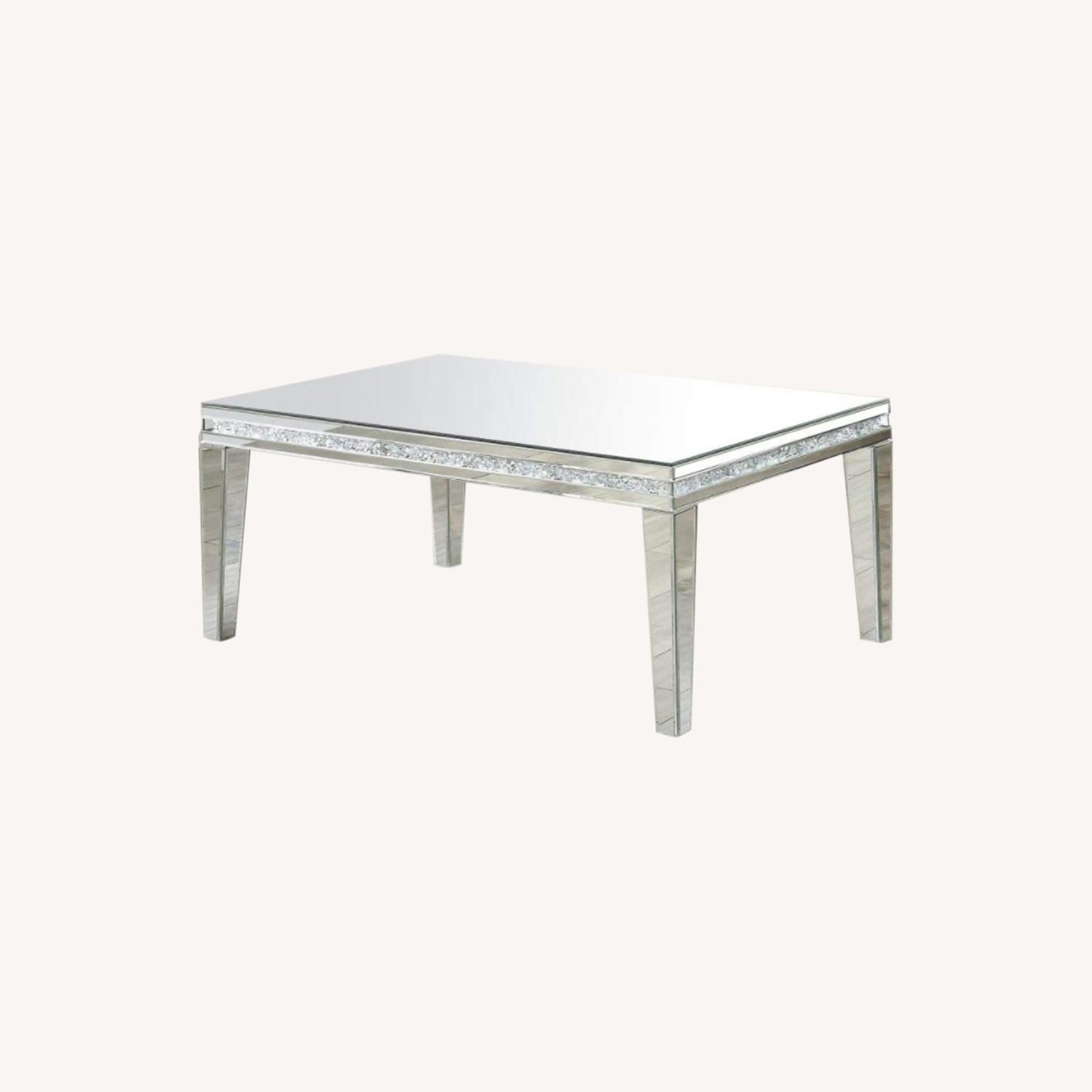 Mirrored Coffee Table - image-0