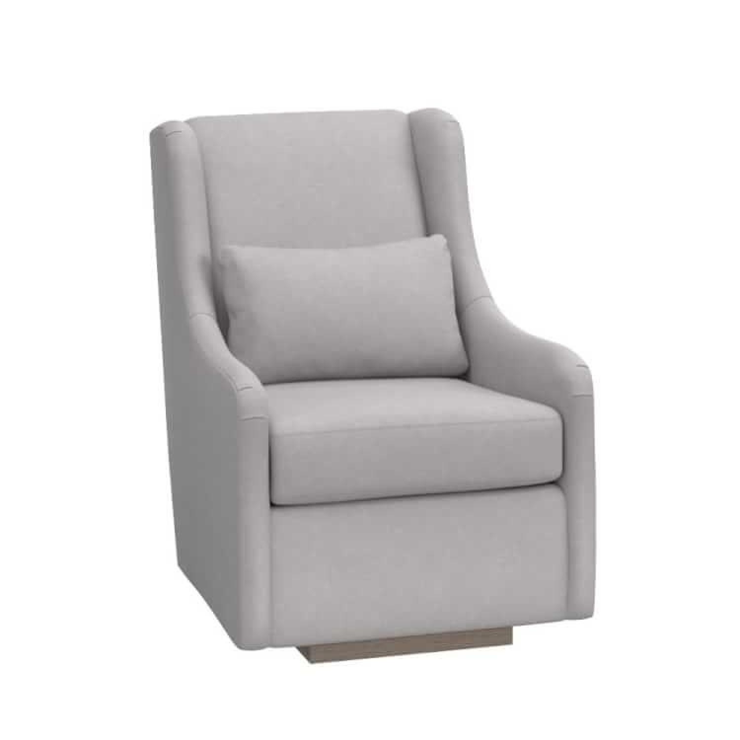 Pottery Barn Merced Glider & Ottoman - image-8