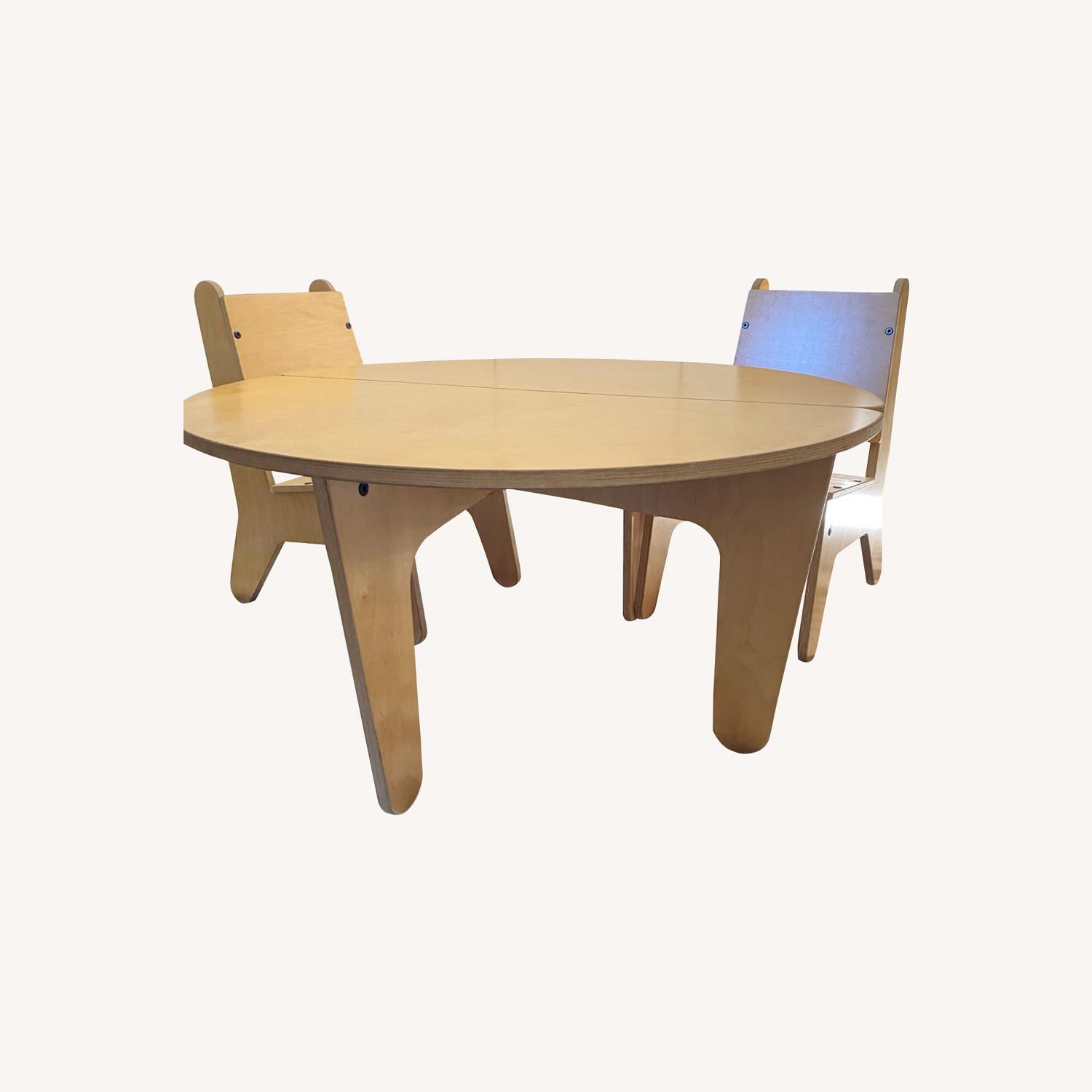 NotNeutral Mid-Century Modern Kids Table Set - image-0