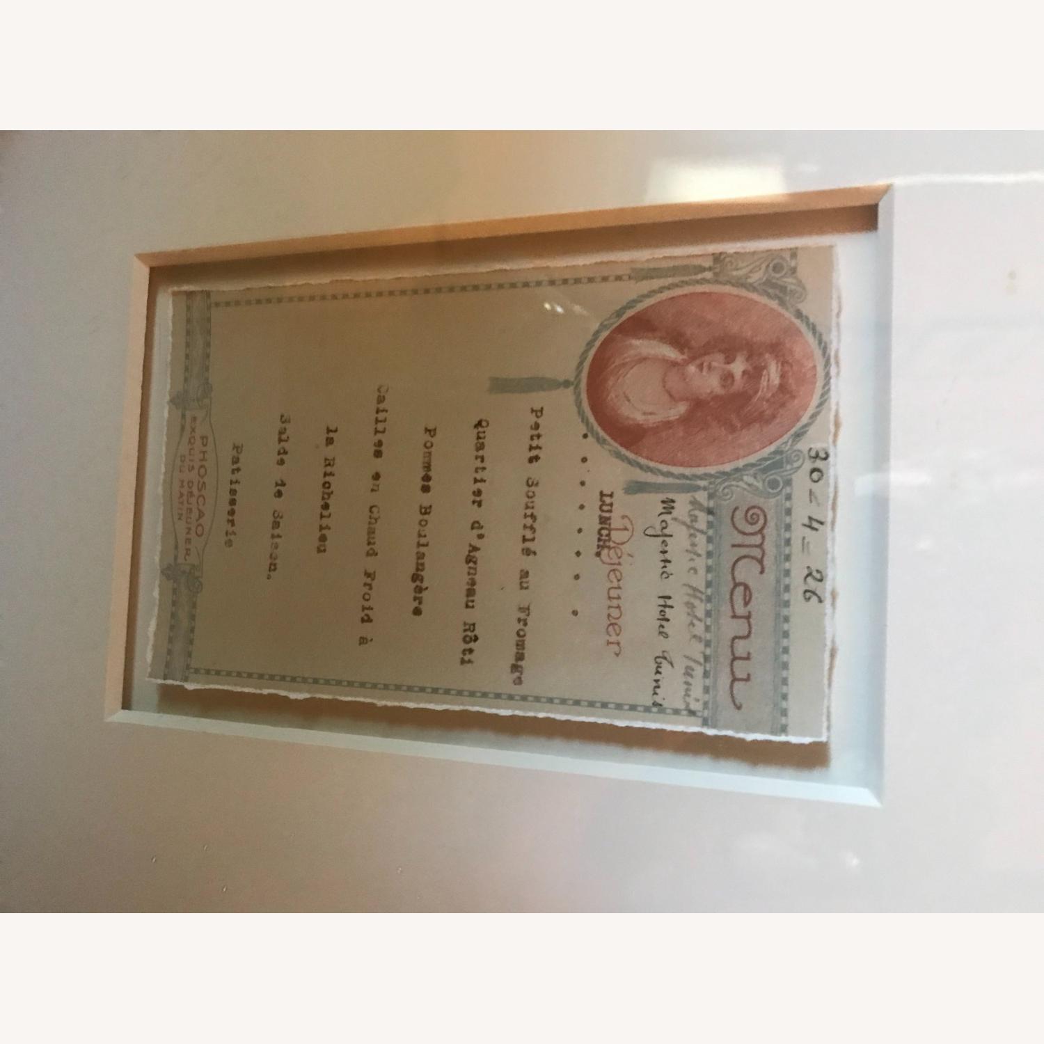 Restoration Hardware Vintage Brasserie Menus AptDeco