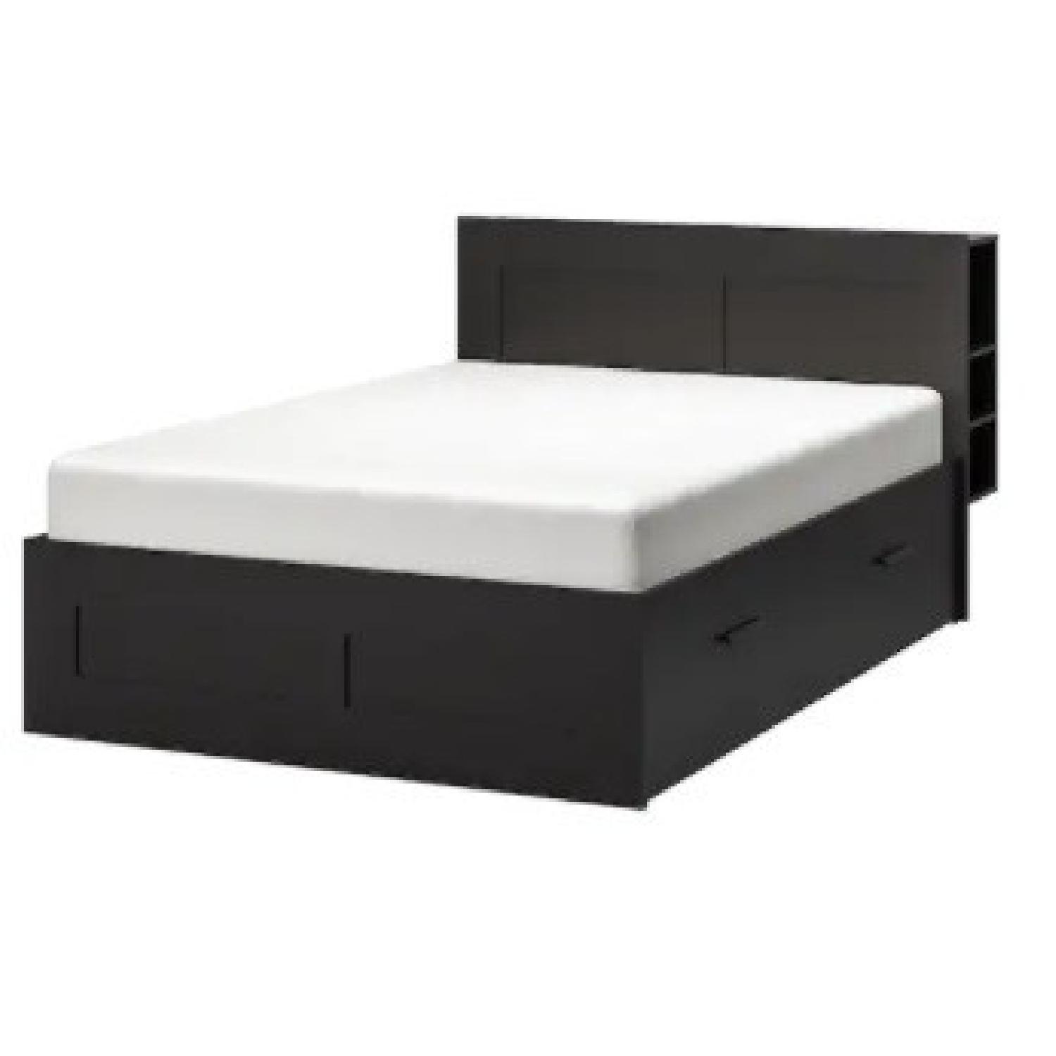 IKEA Brimnes Bed with Storage - image-6