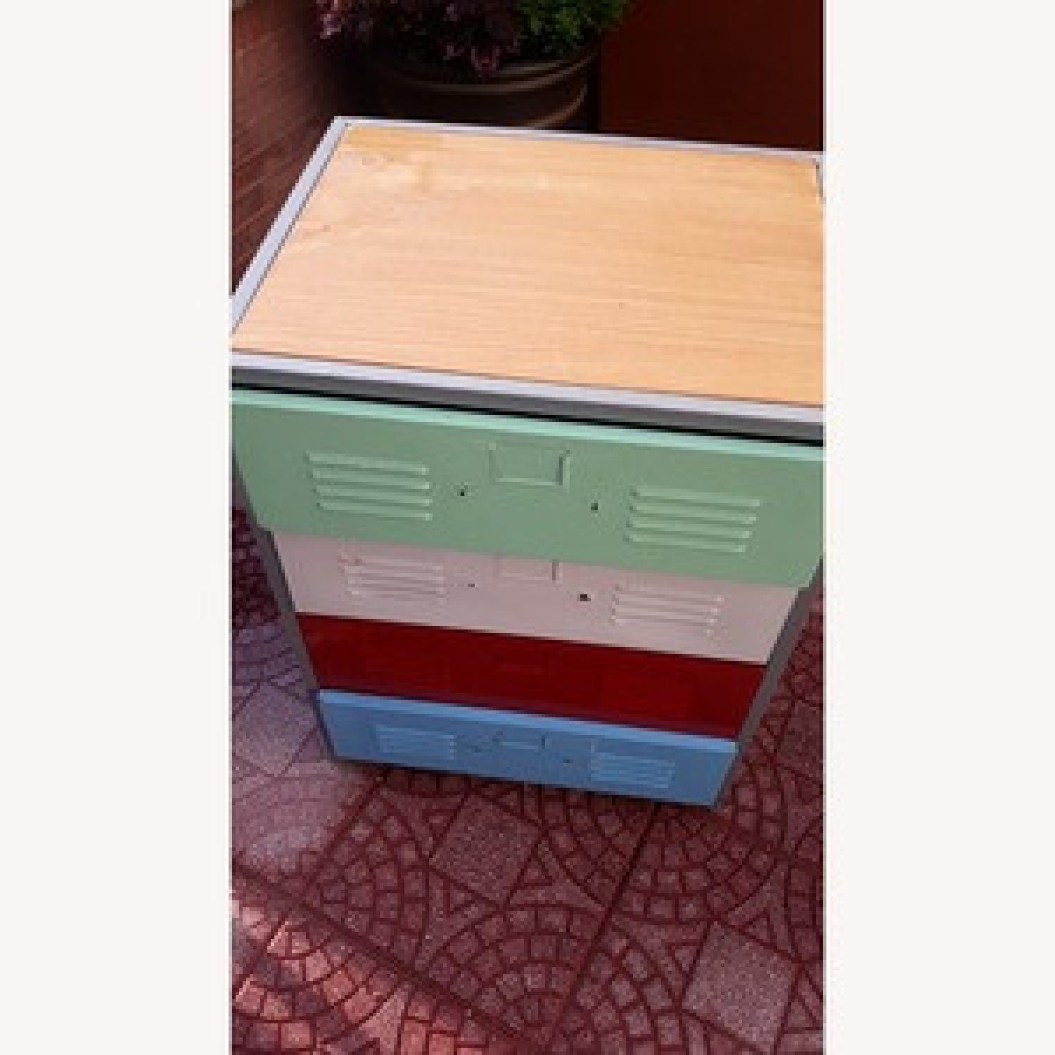 Two Metal Storage Stands - image-3