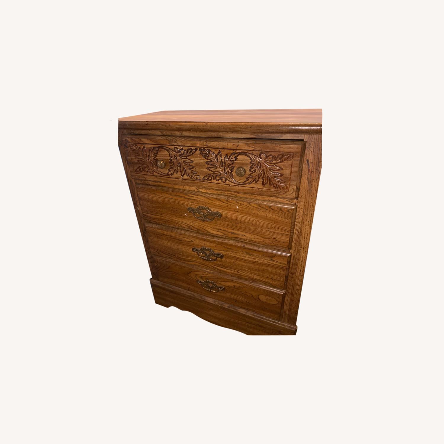 4 Drawer Vintage Dresser - image-0