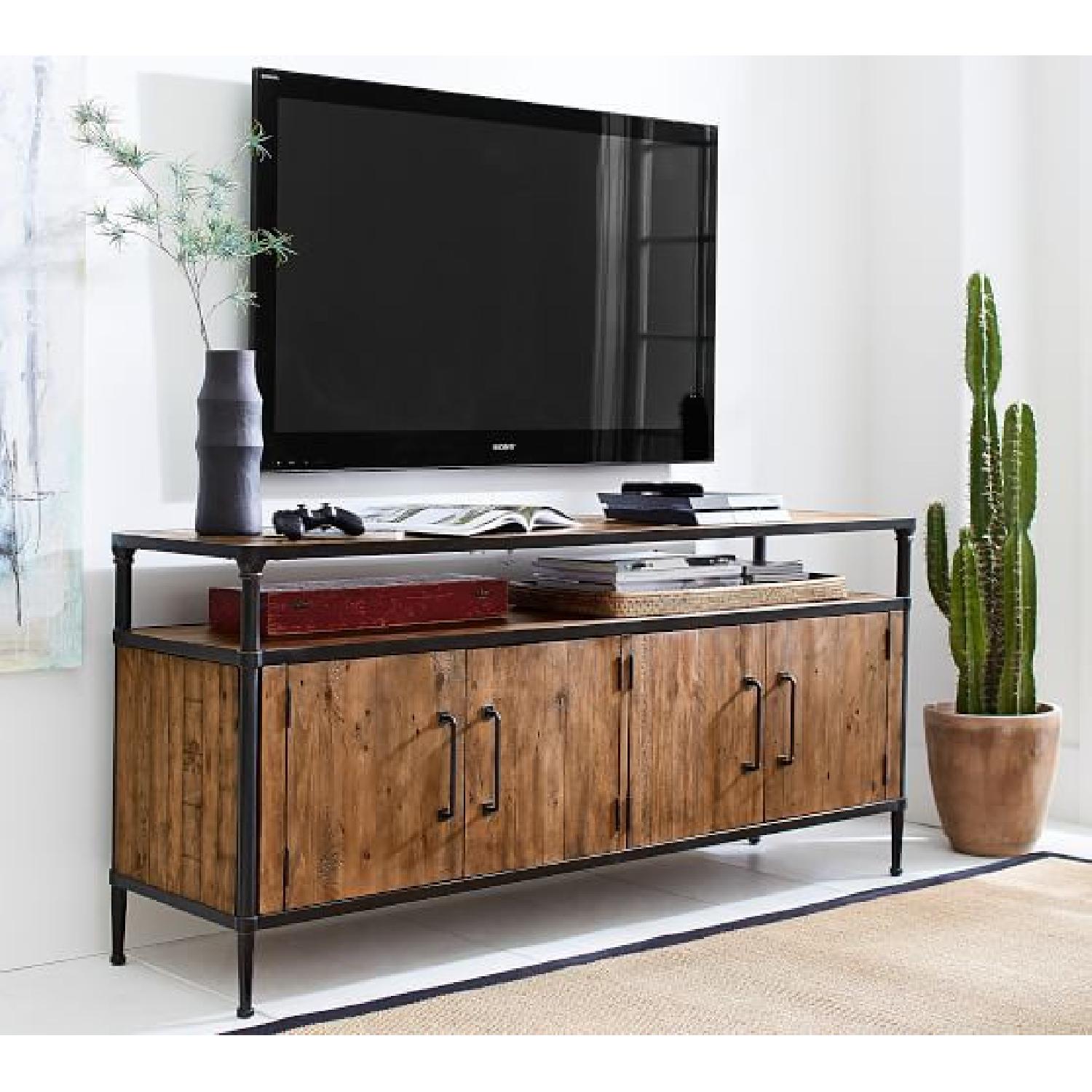 Pottery Barn Juno Reclaimed Wood Media Console - image-4