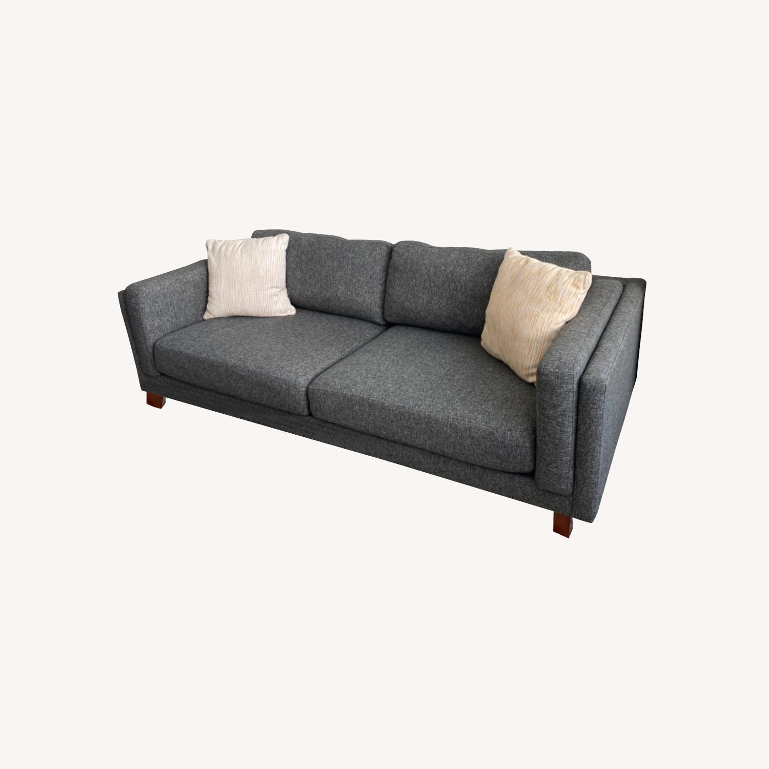 Room & Board Charcoal Grey Cade Sofa AptDeco