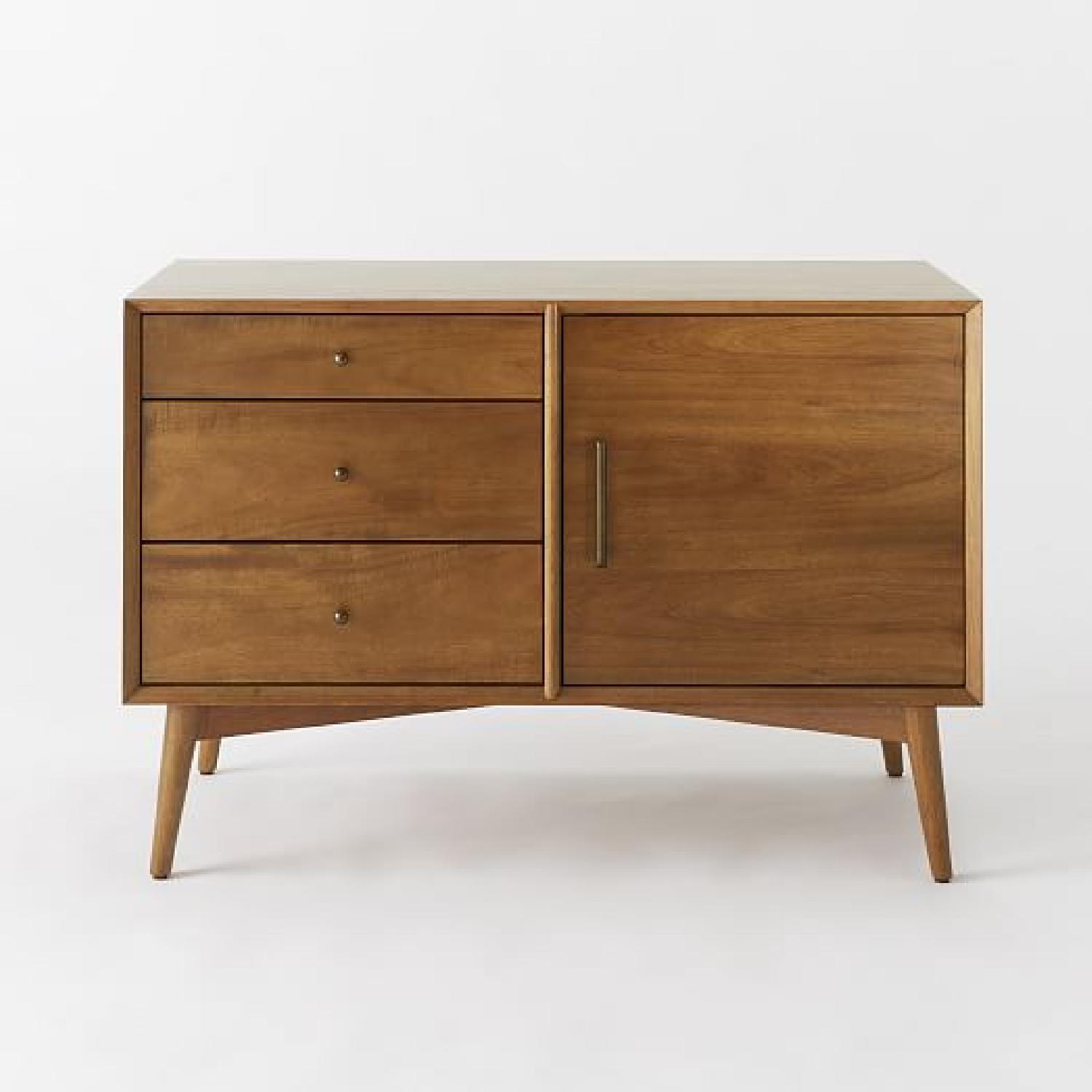 West Elm Mid Century Modern Media Cabinet - image-4