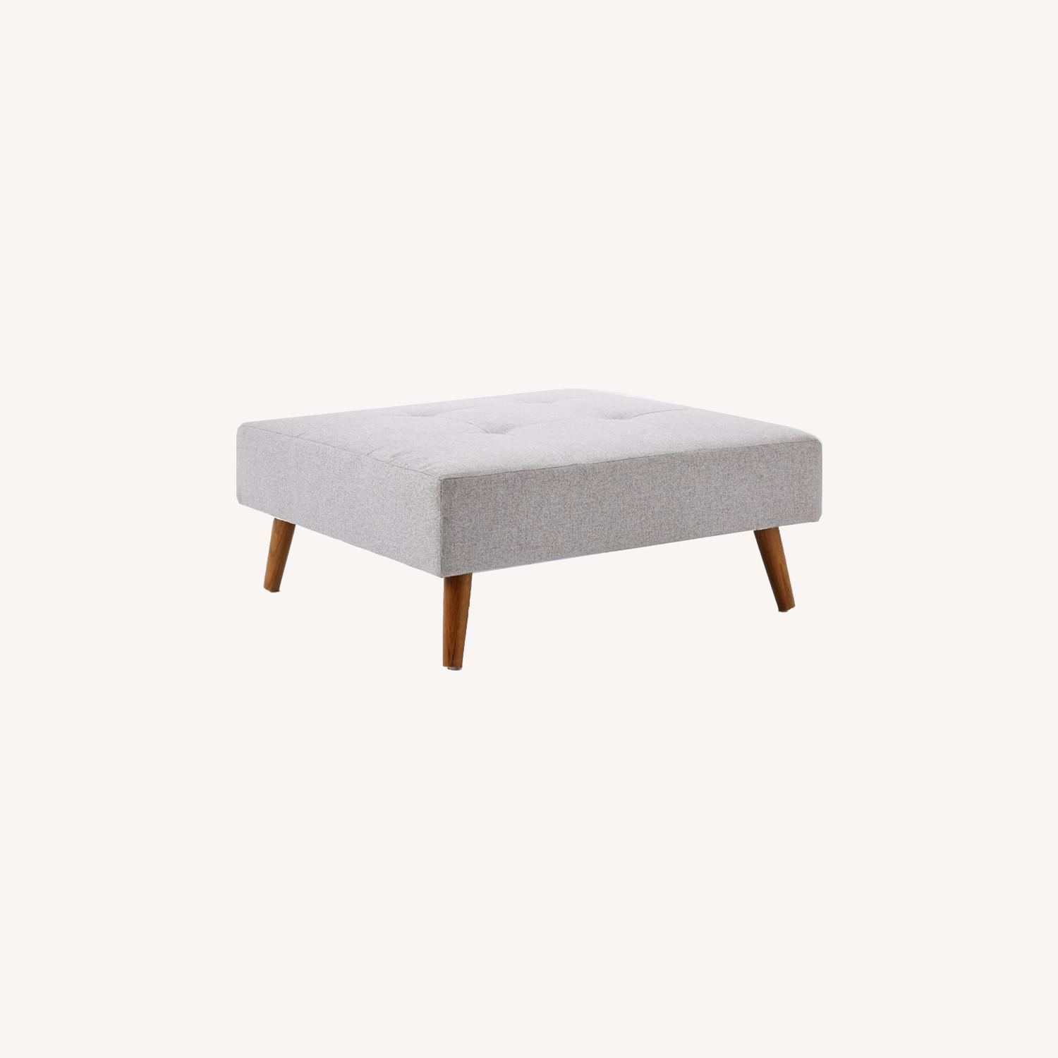 West Elm Retro Tillary Grand Ottoman AptDeco