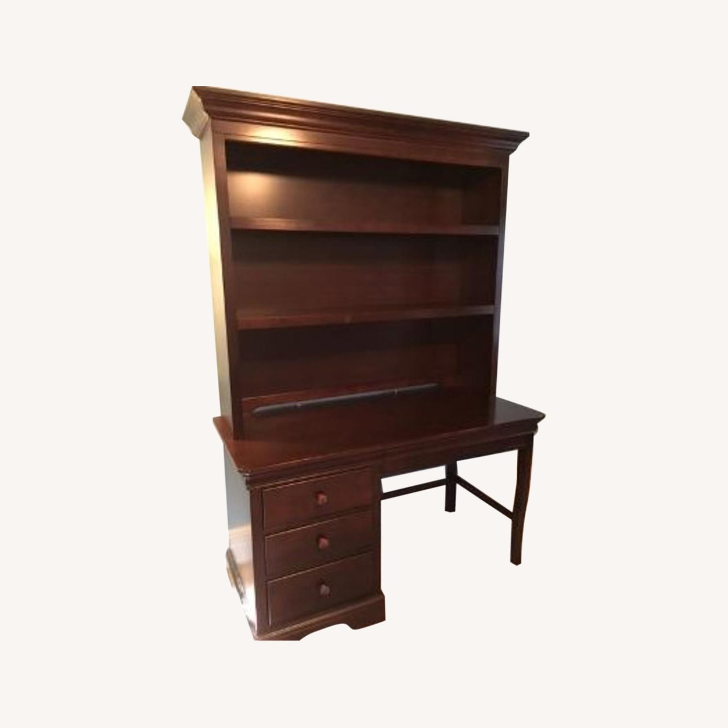 Solid Wood Hutch/Desk Combo AptDeco