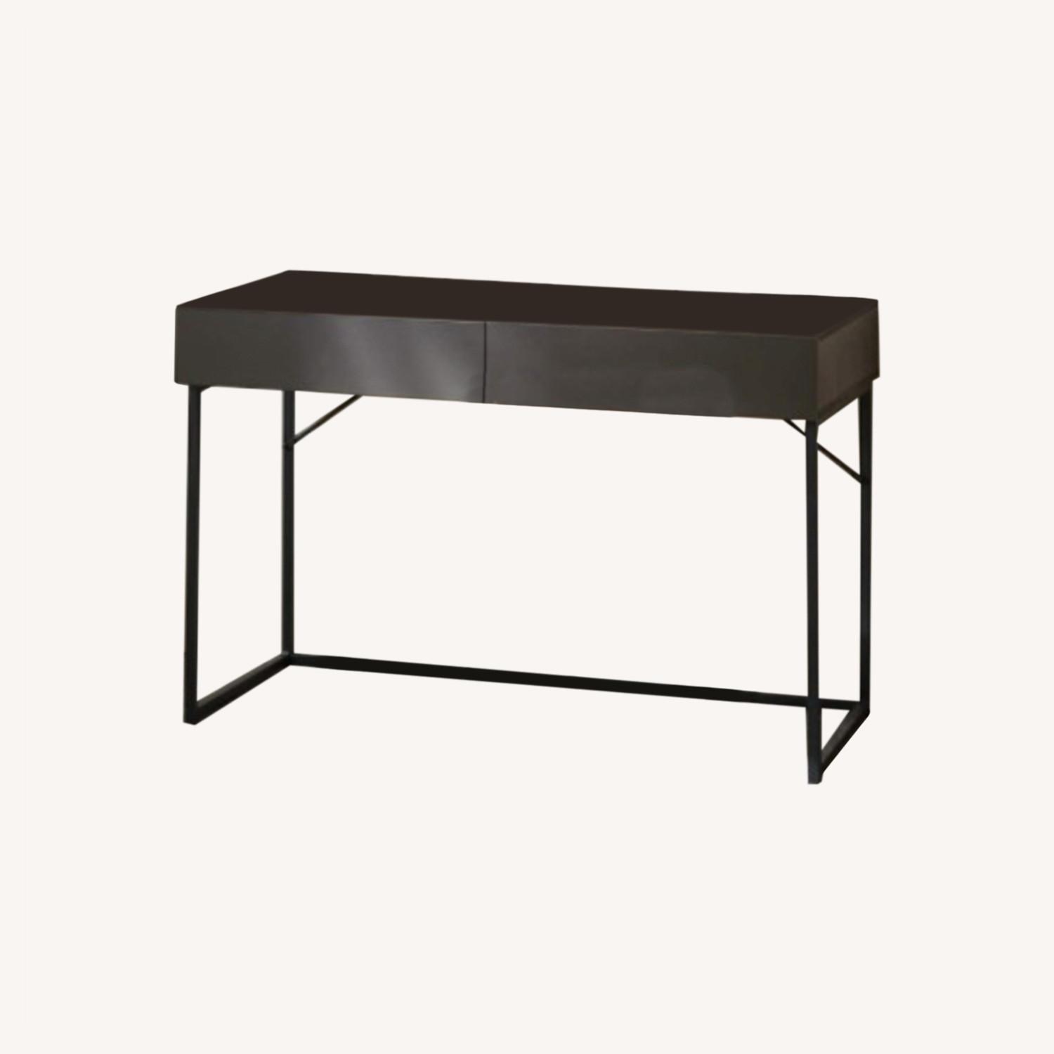 Multi purpose Computer Desk with Storage - image-0