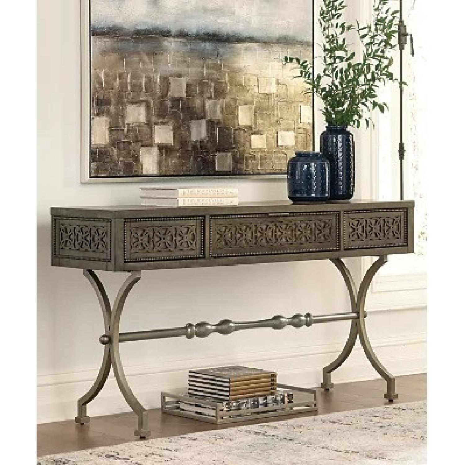 Ashley Furniture Quinnland Console Sofa Table - image-7