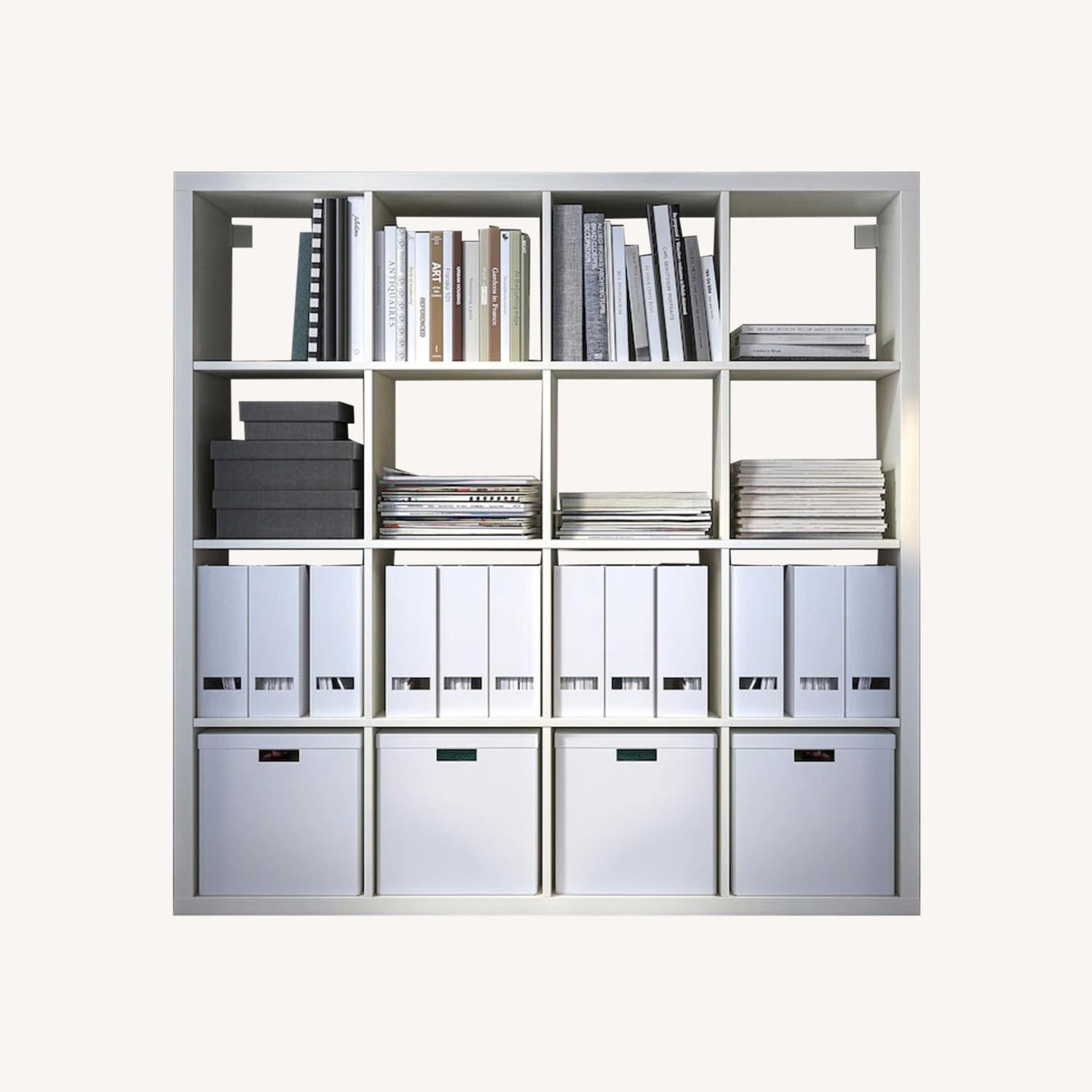 IKEA Kallax Unit with Cubby Drawers AptDeco