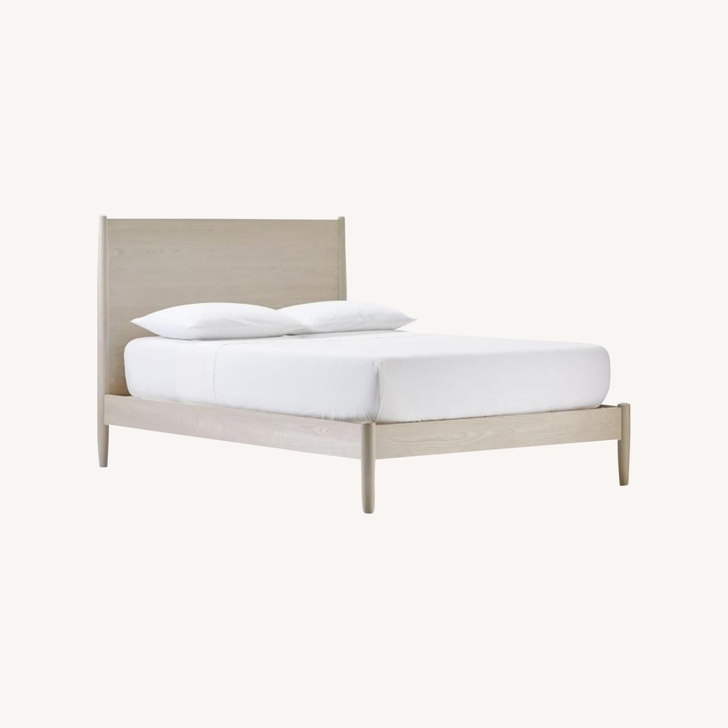 West Elm MidCentury Bed, Pebble, Full AptDeco