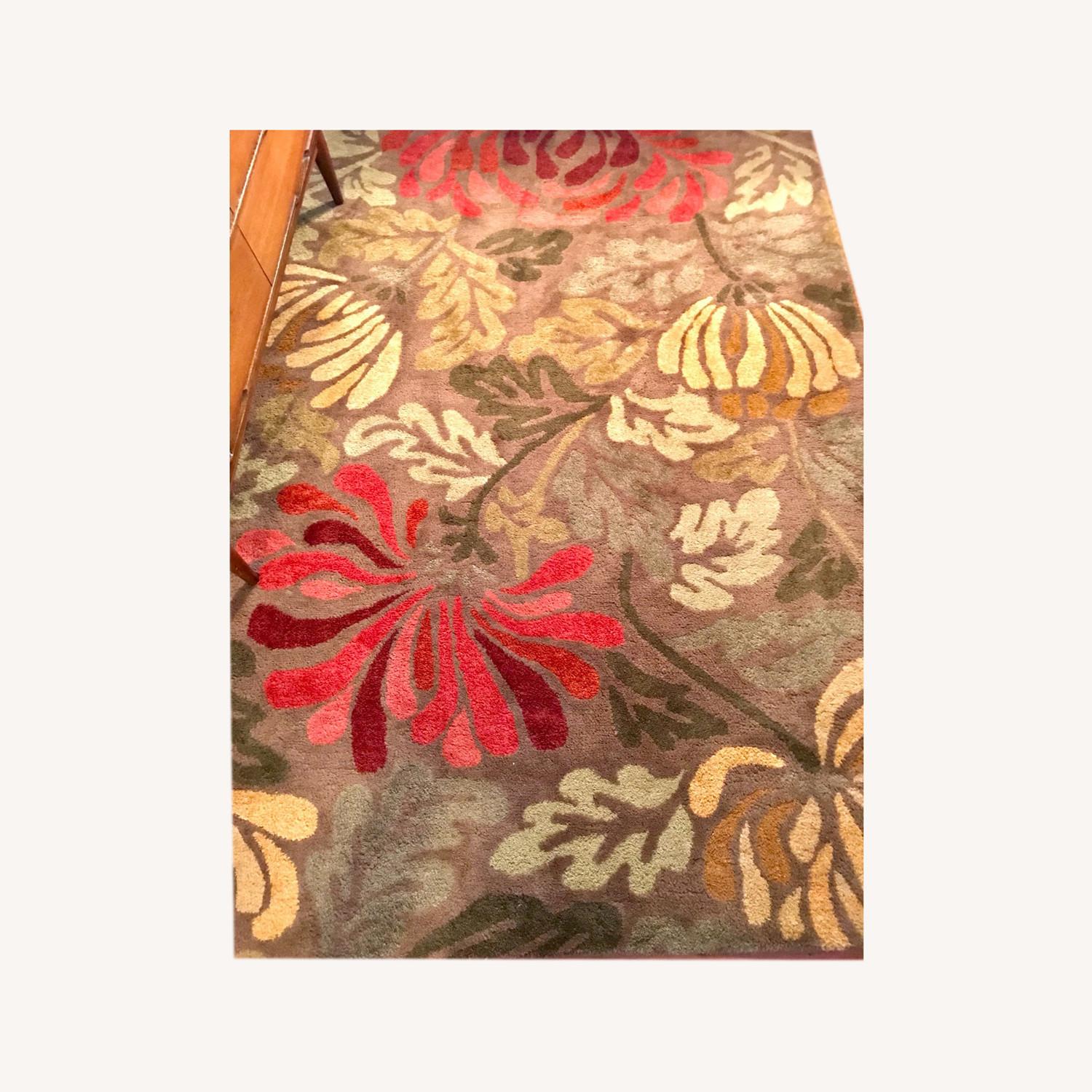 Crate and Barrel 5x8 Wool Rug - image-0