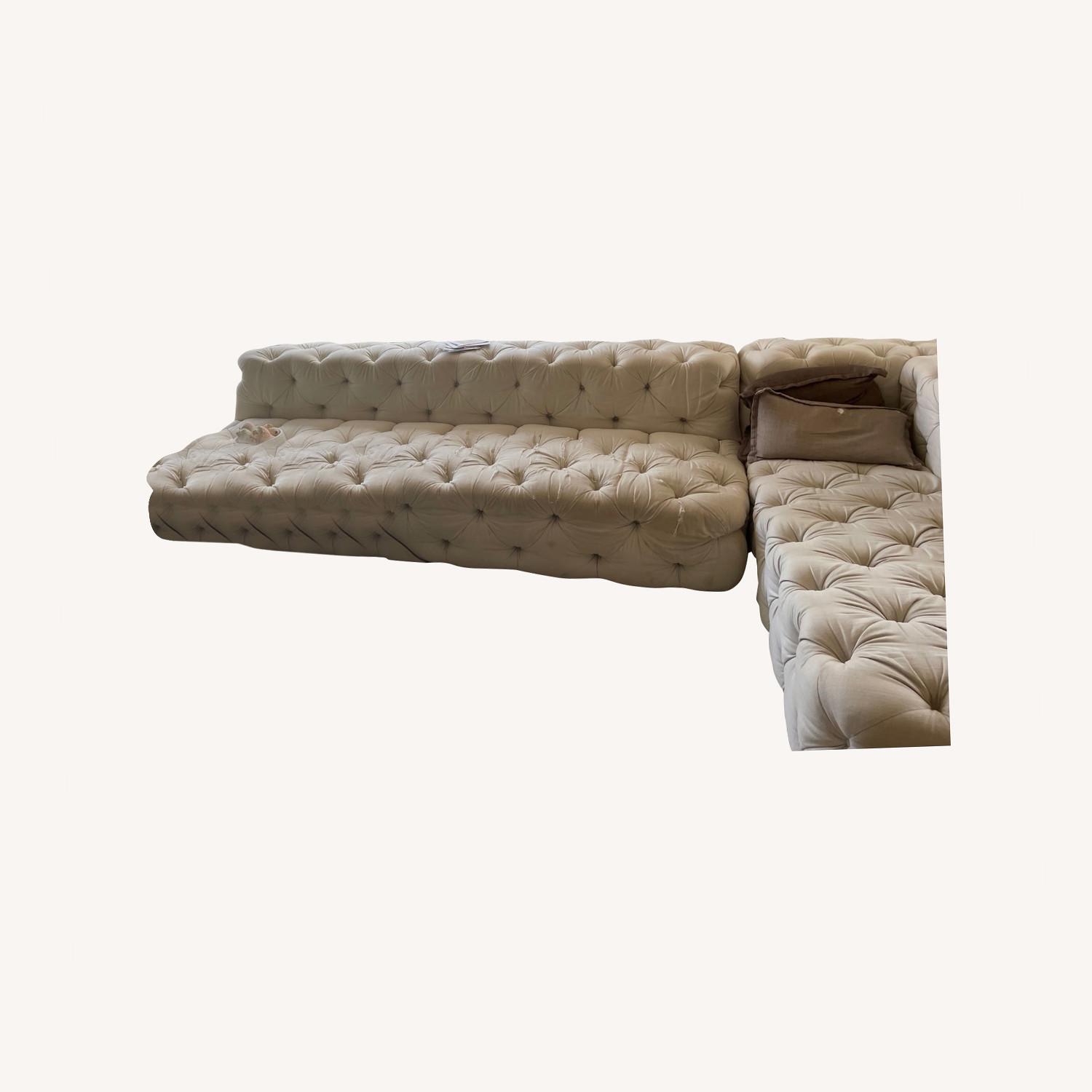 Restoratoin Hardware Soho 8ft Sofa - image-5