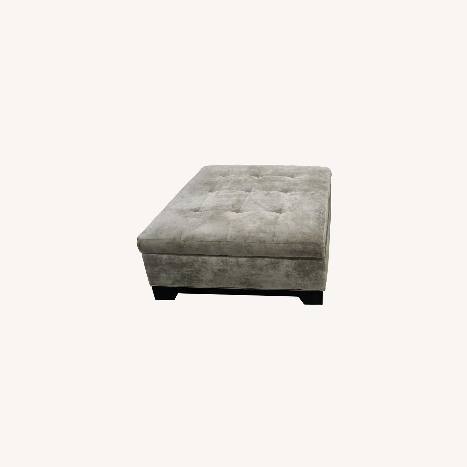 Jonathan Louis Storage Ottoman AptDeco