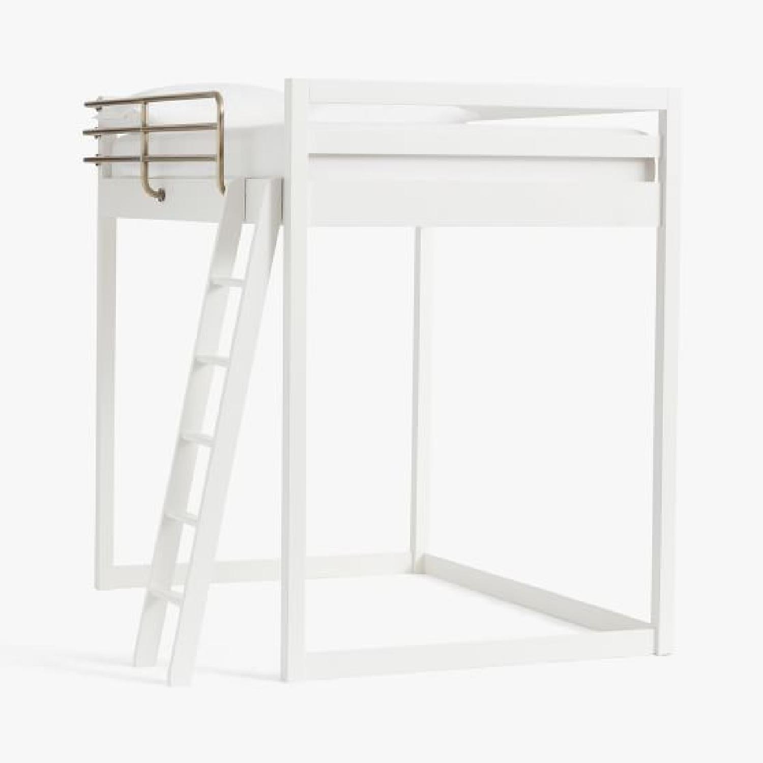 Pottery Barn Teen Full Size Waverly Loft Bed - image-5