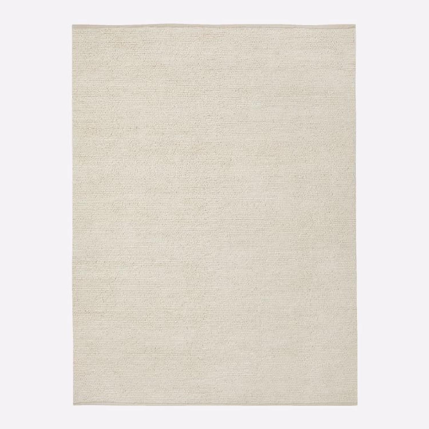 West Elm Mini Pebble Wool Jute Rug - image-4