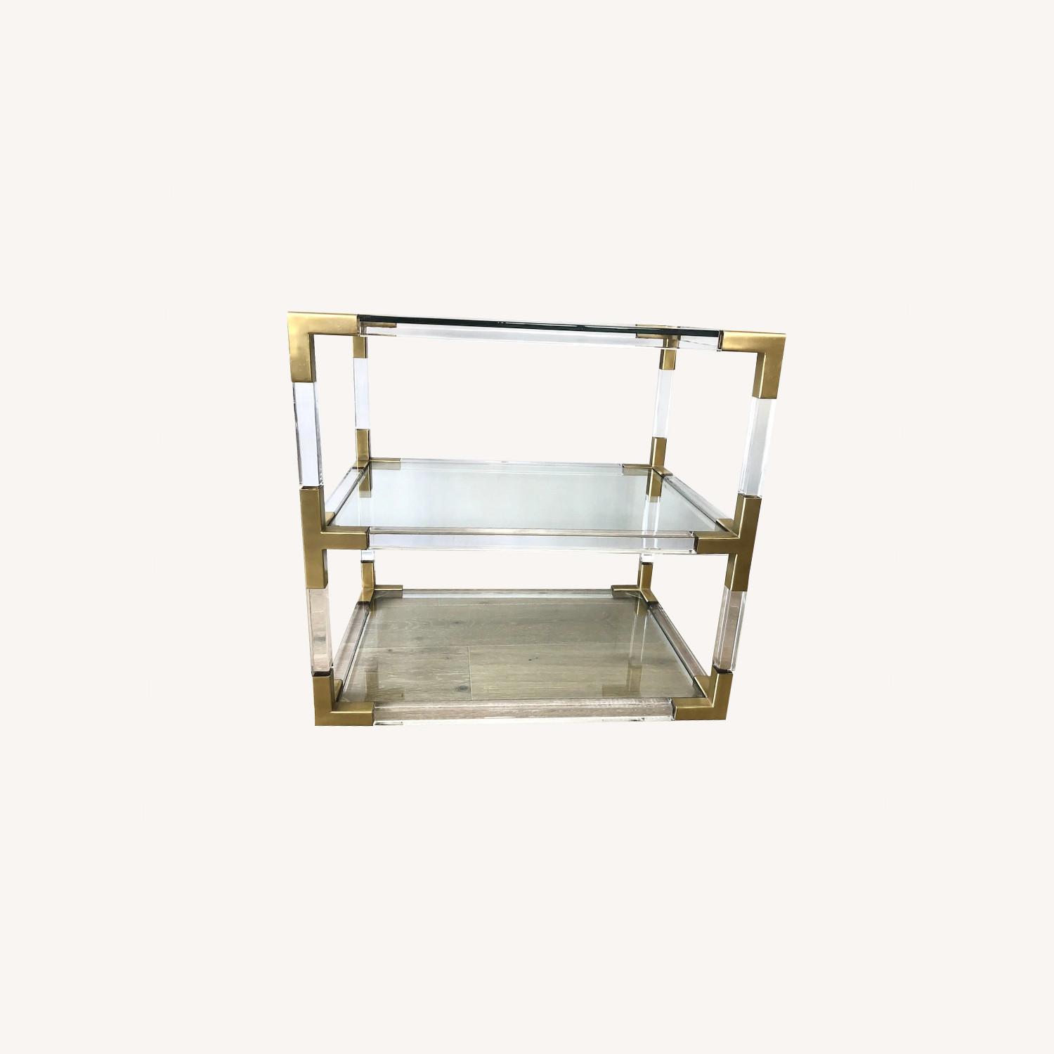 Jonathan Adler Jacques Two-Tier Side Table - AptDeco