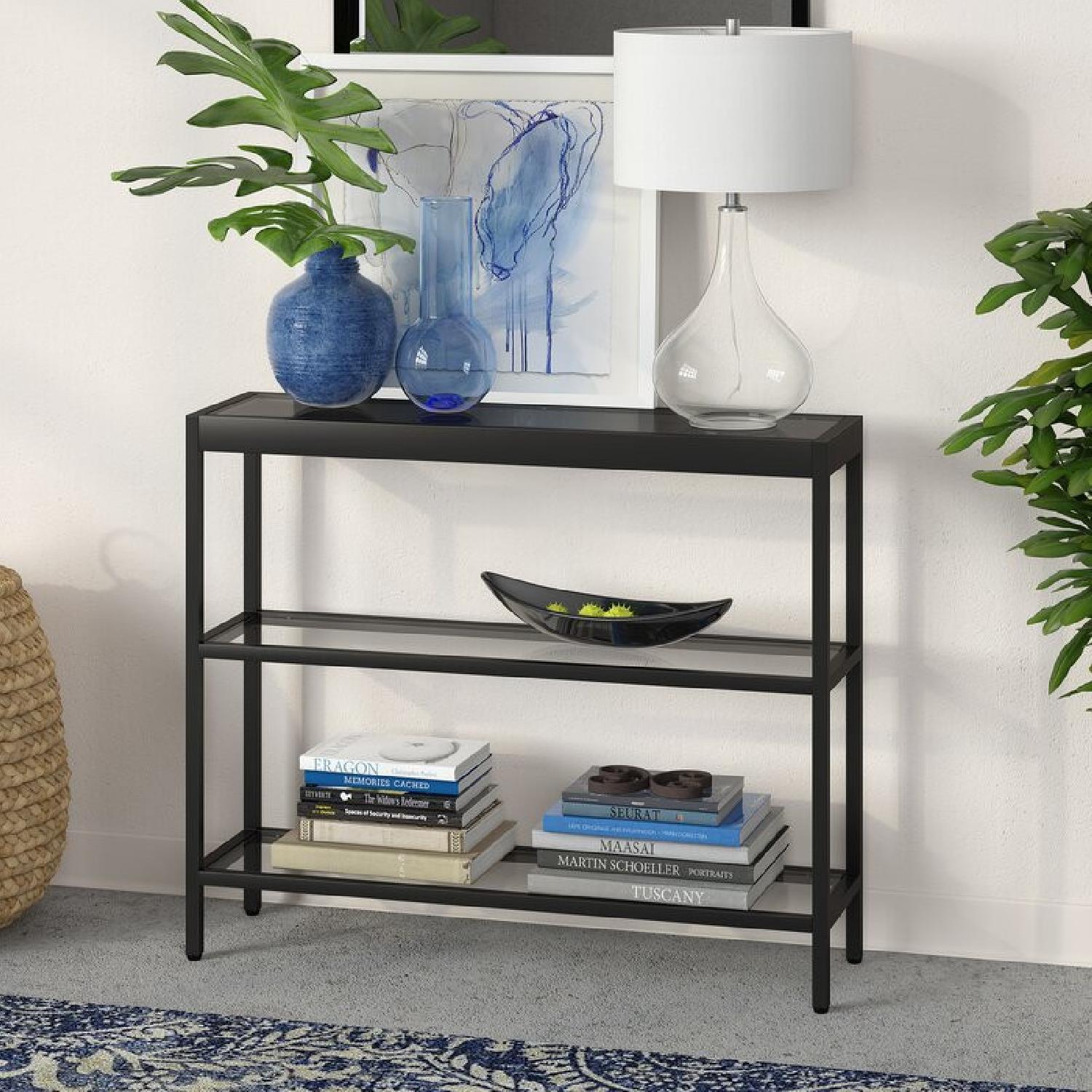 Wayfair Black Console Table Mercer41 Seral Entryway Table - image-6
