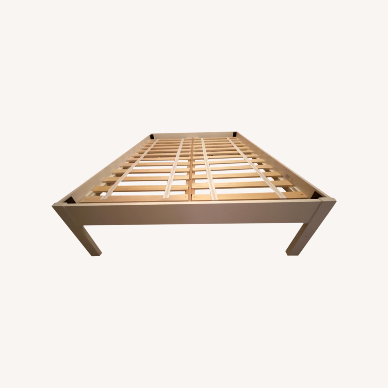 West Elm Full Simple Bed Frame AptDeco