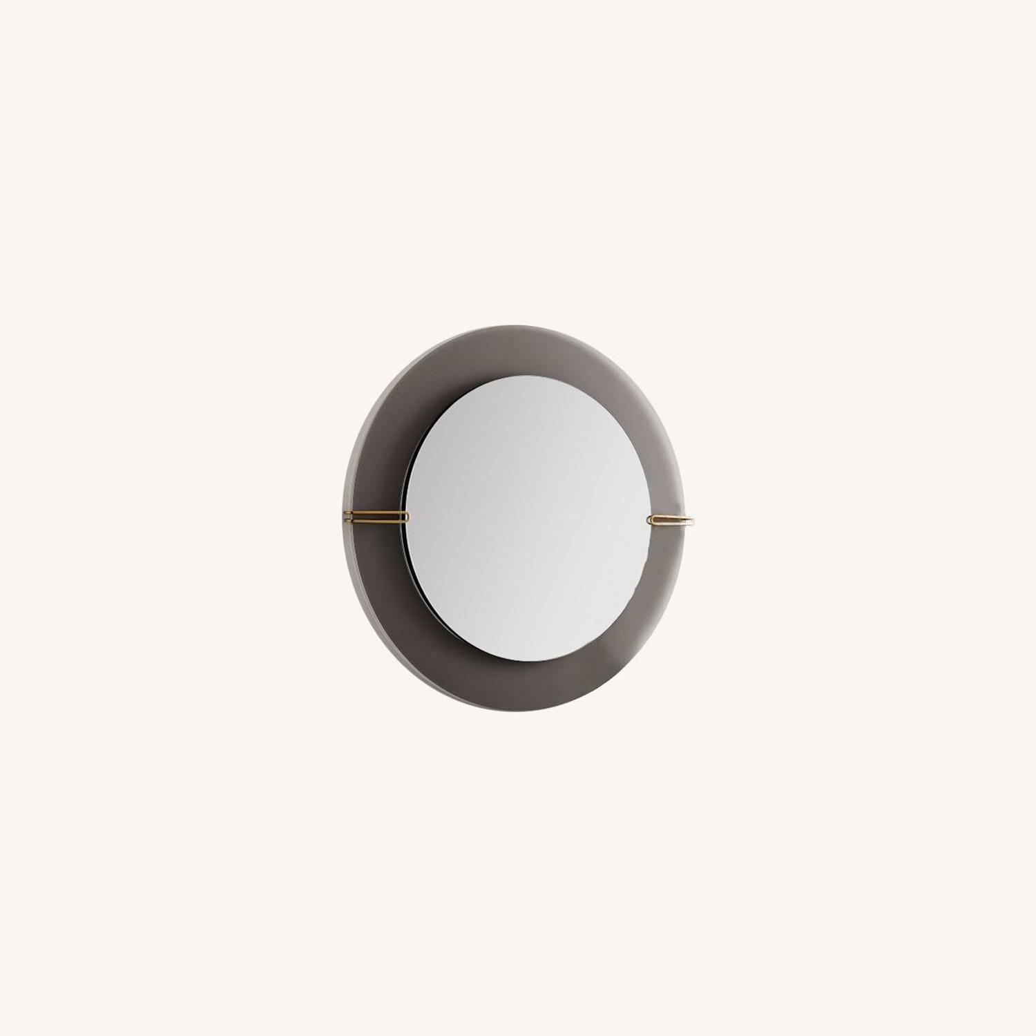 West Elm Dapper Glass Wall Mirror AptDeco