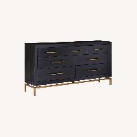 West Elm Alexa Black Dresser - AptDeco