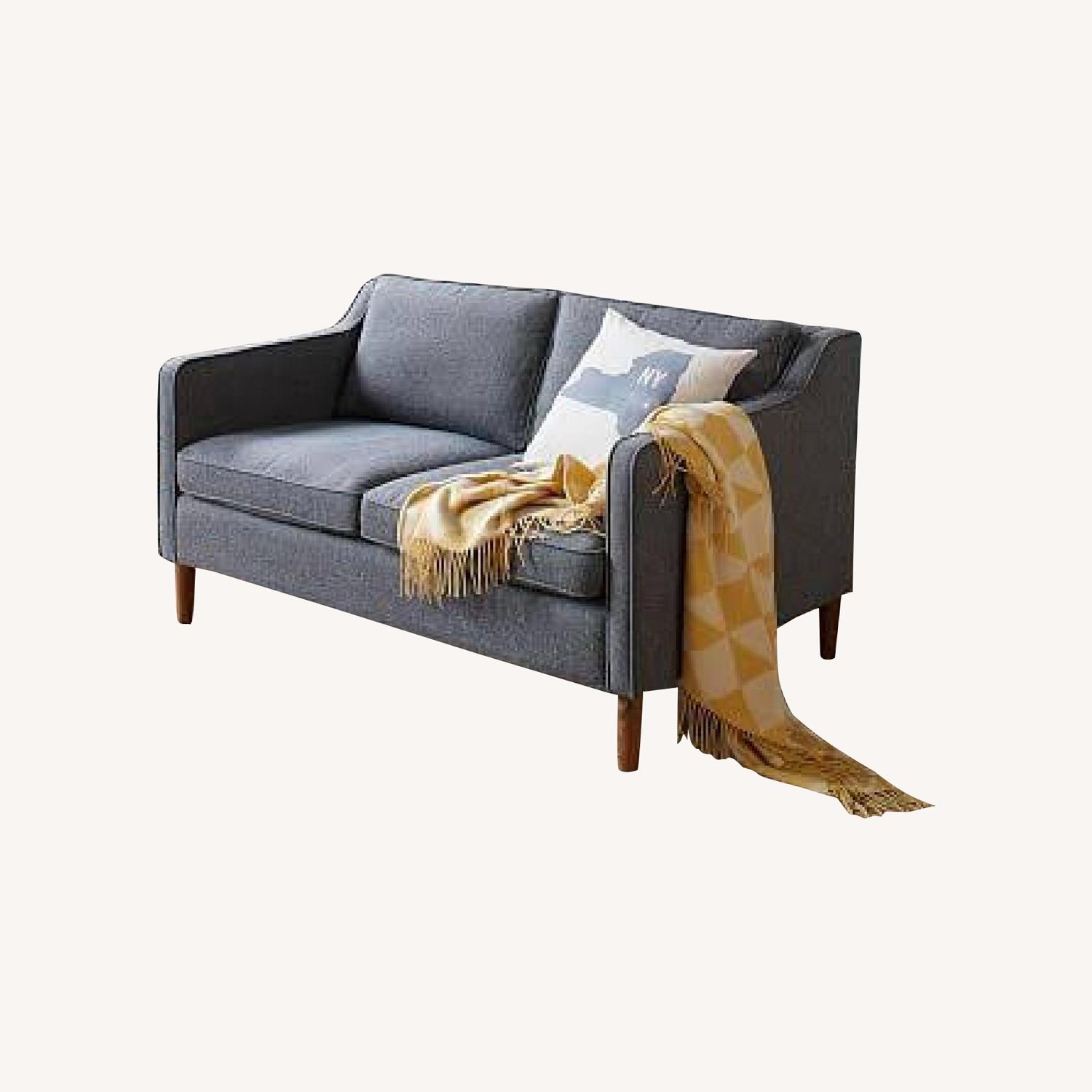 West Elm Hamilton Loveseat Sofa - image-0
